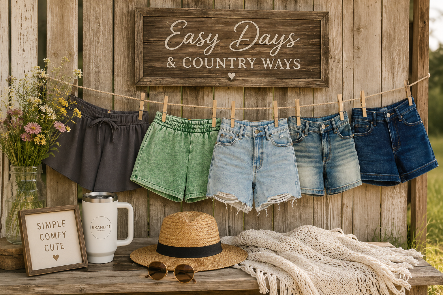 Easy Breezy Shorts are Squeezy cover photo