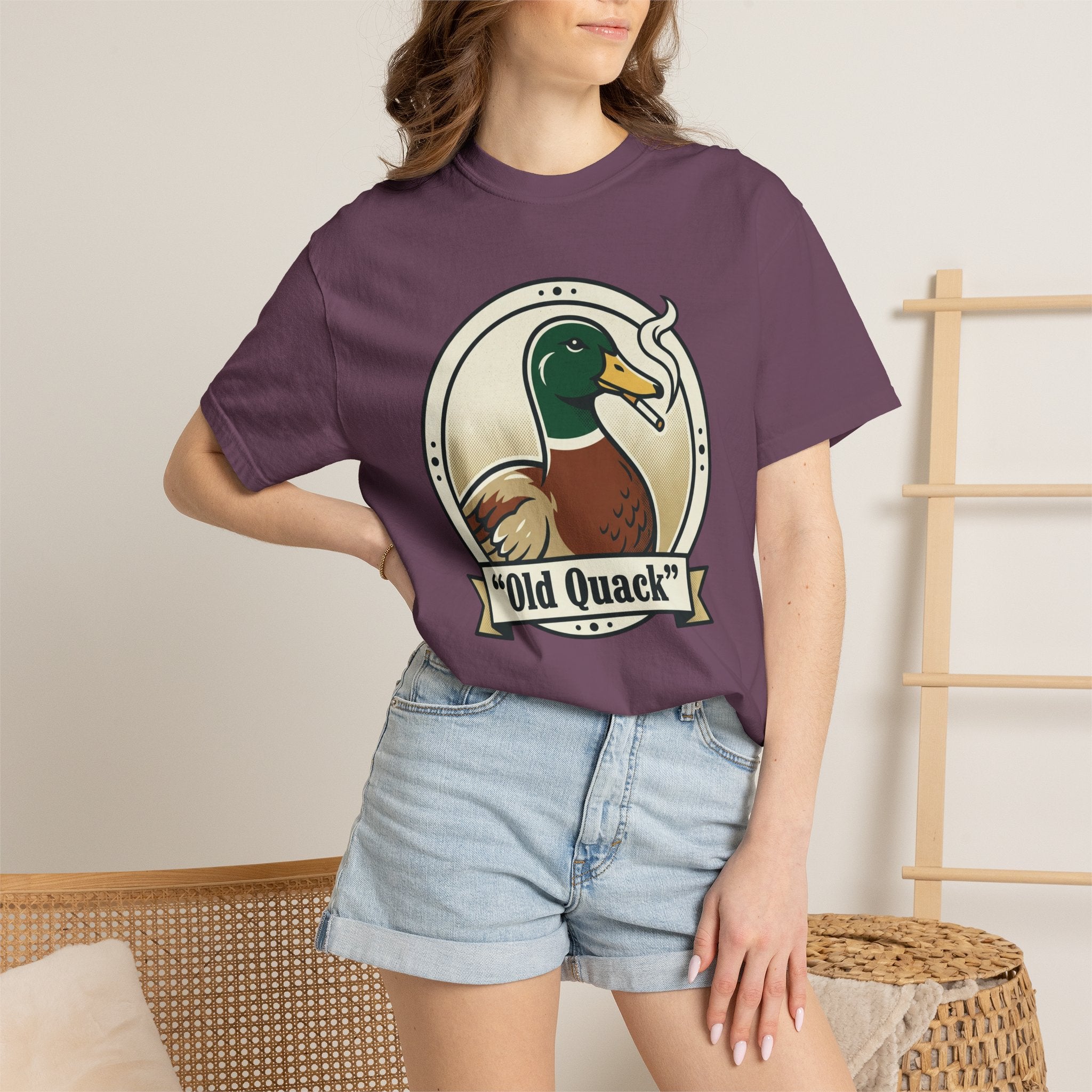 Old Quack Duck T-Shirt – Vintage Mallard Graphic Tee
