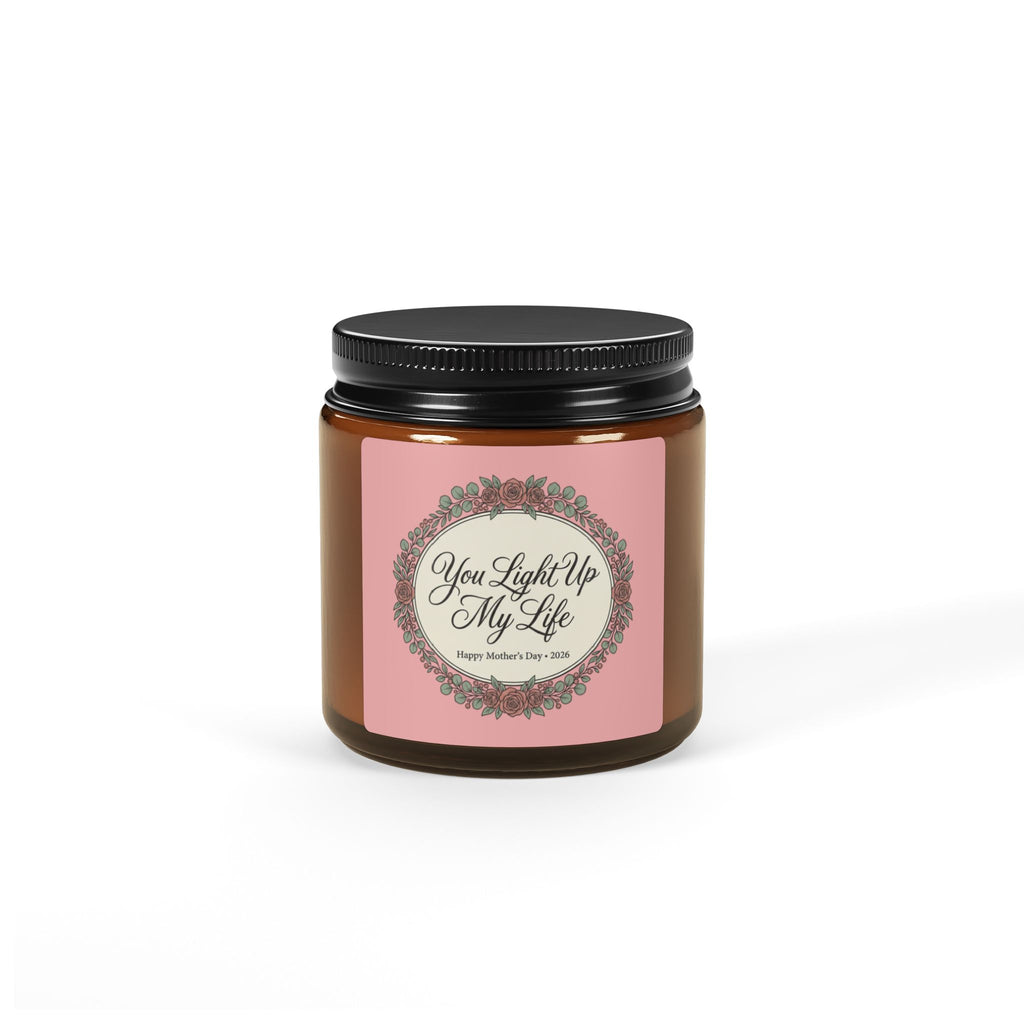 You Light Up My Life Soy Candle — Amber Jar Scented Candle (Multi-Size)