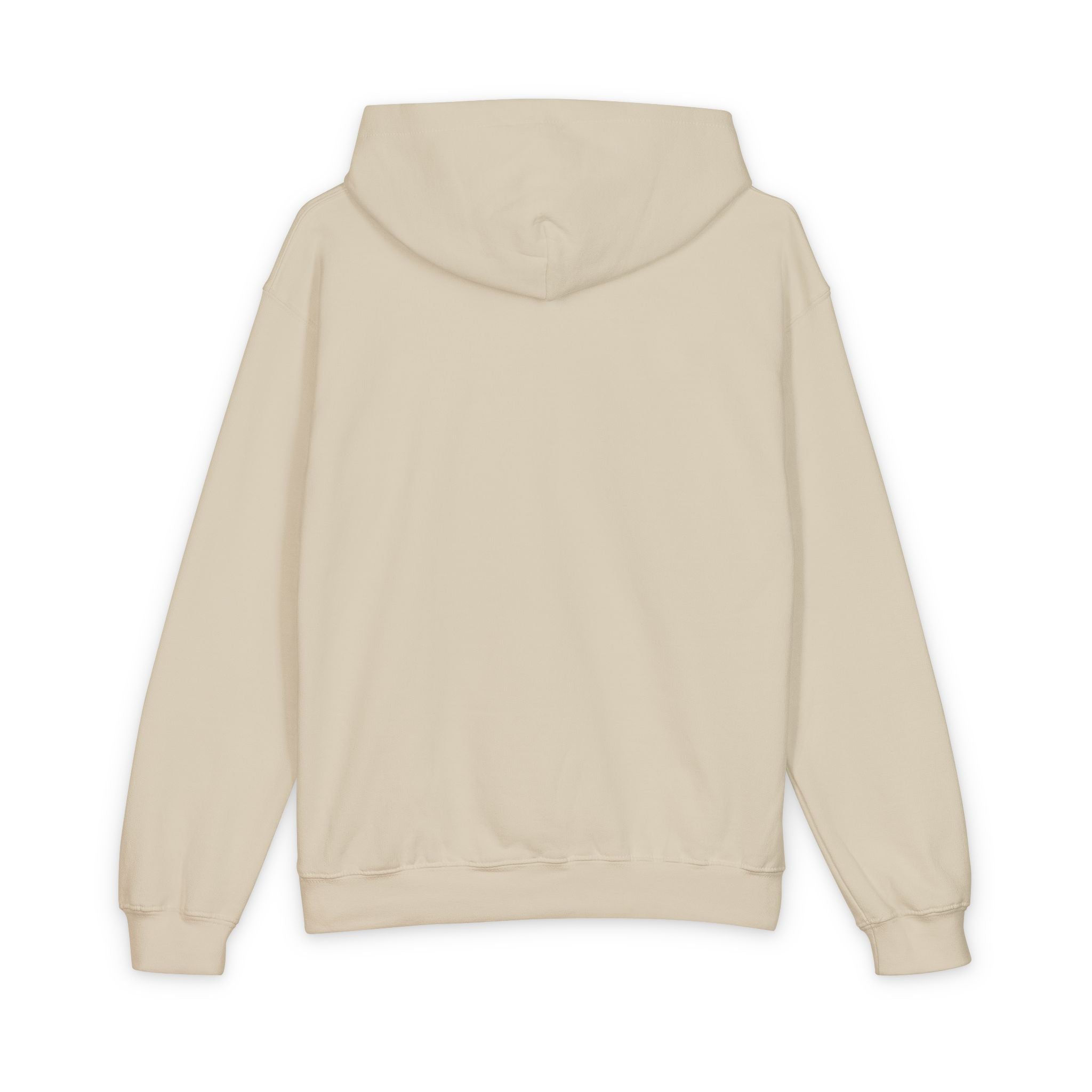 Youth Hooded Sweatshirt - 'Love' Floral Graphic Chest Pocket Design, Cozy Casual Pullover for Kids