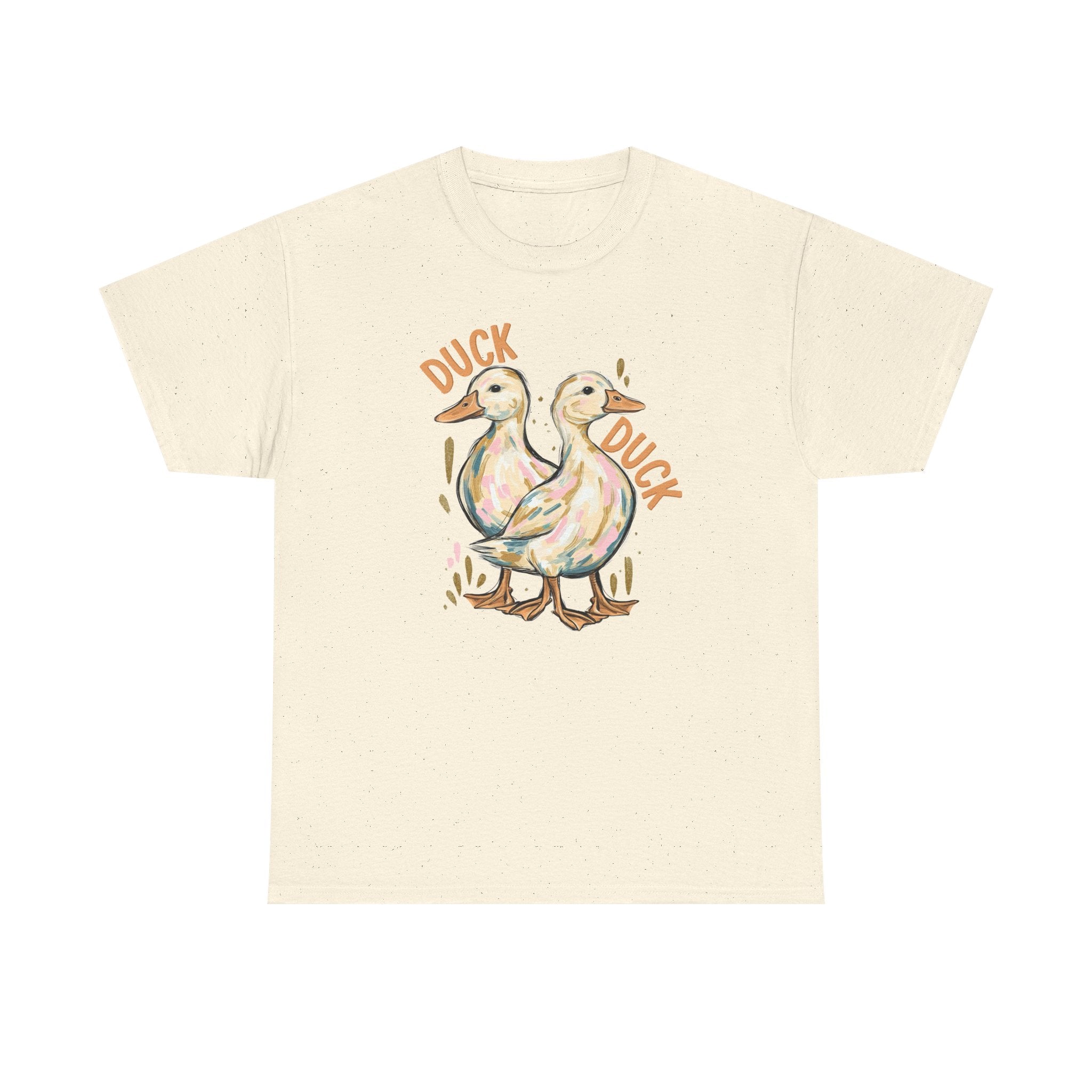 Duck Duck / Goose Tee — Cute Retro Duck & Goose Graphic T‑Shirt