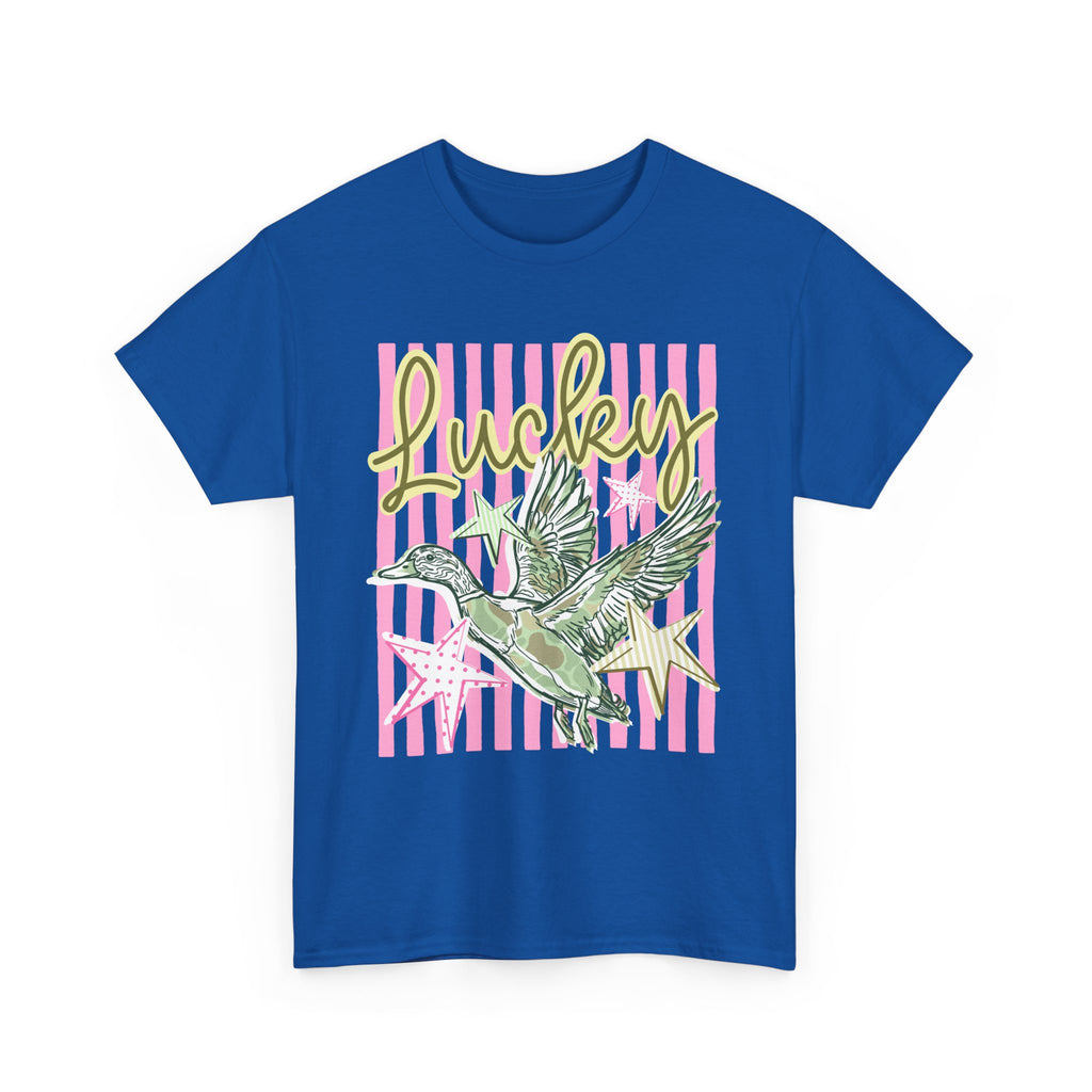 Lucky Dove T-Shirt — Retro Bird Graphic Tee