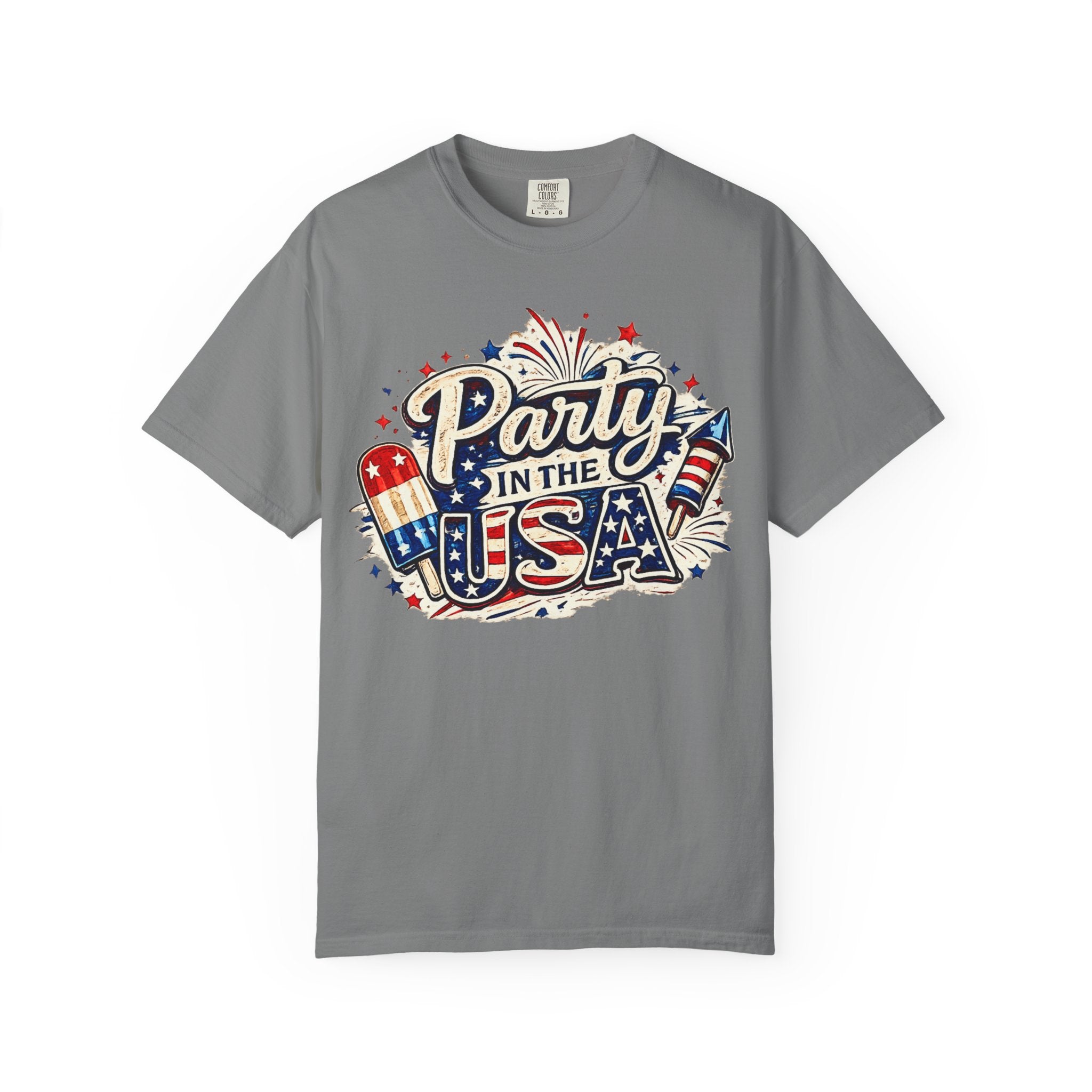 Party in the USA T-Shirt — Patriotic 4th of July Graphic Tee