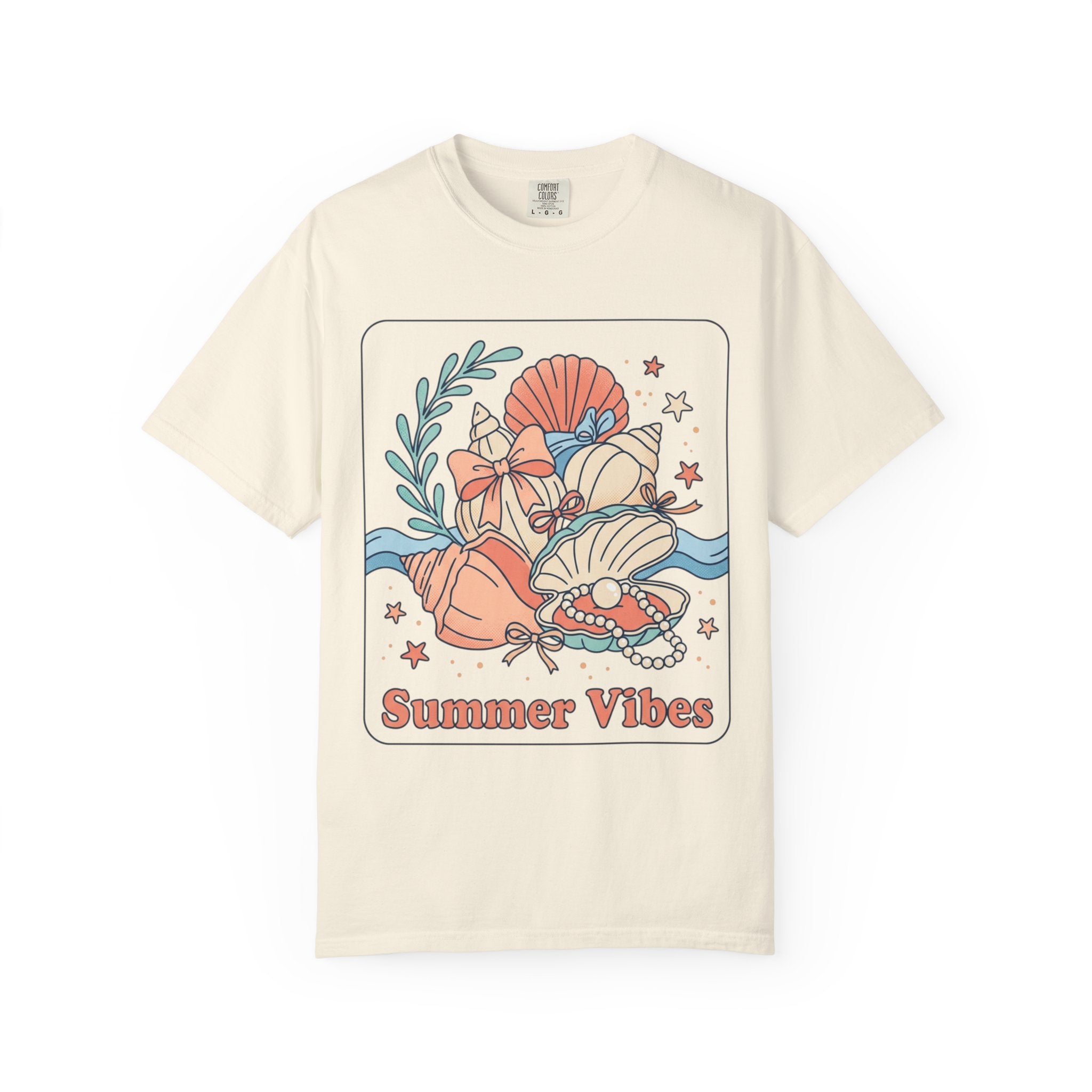 Summer Vibes Seashell T-Shirt