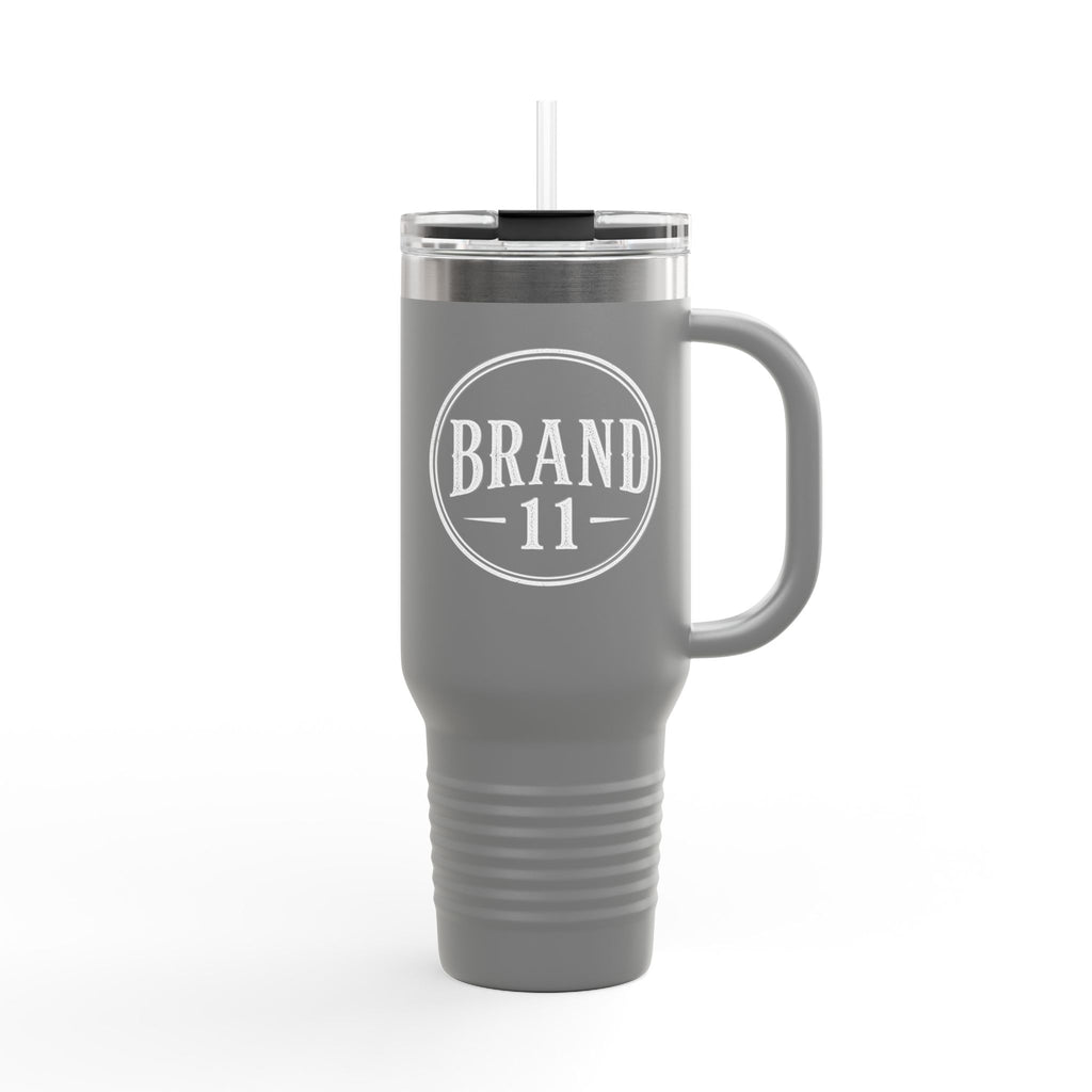 40oz Insulated Travel Mug with Handle – Large Thermal Tumbler, Double-Wall Stainless Steel