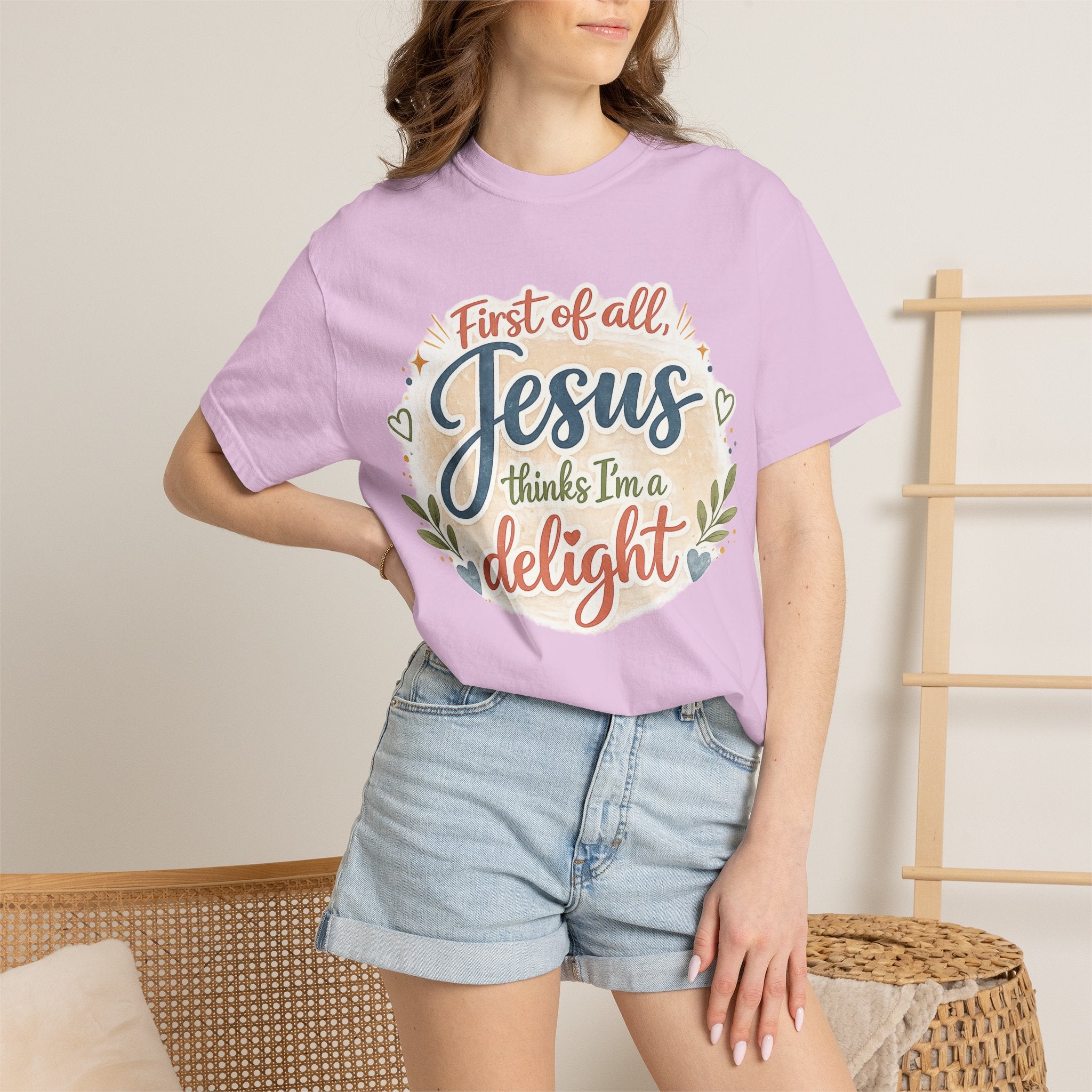 Jesus Thinks I’m a Delight T-Shirt — Christian Faith Graphic Tee
