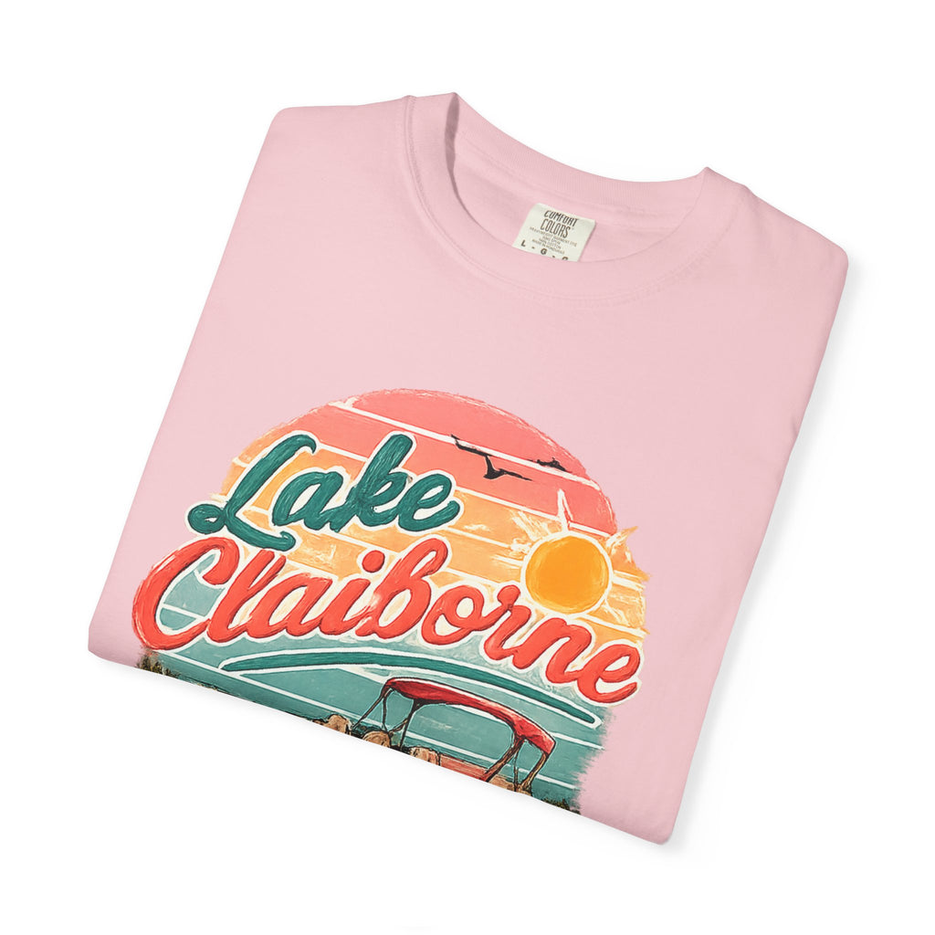 Lake Claiborne Retro Picnic T-Shirt