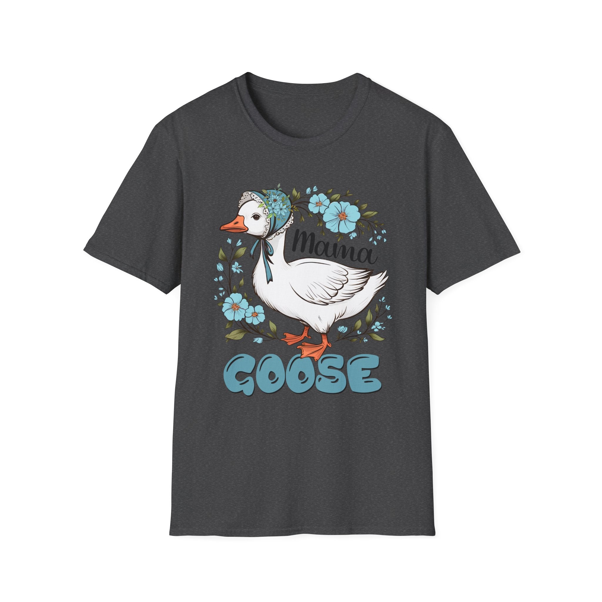 Mama Goose T-Shirt — Cute Floral Mother Goose Tee