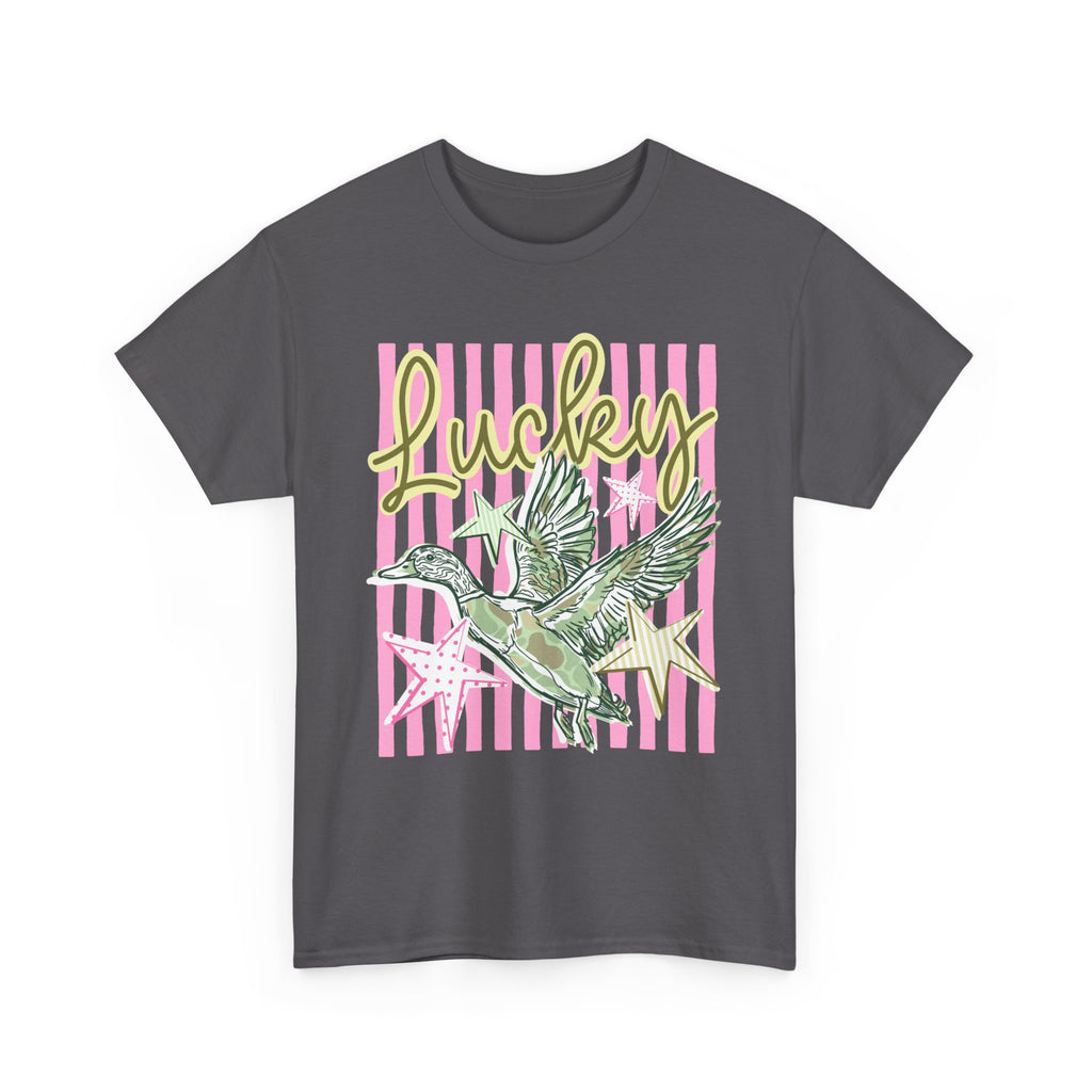 Lucky Dove T-Shirt — Retro Bird Graphic Tee