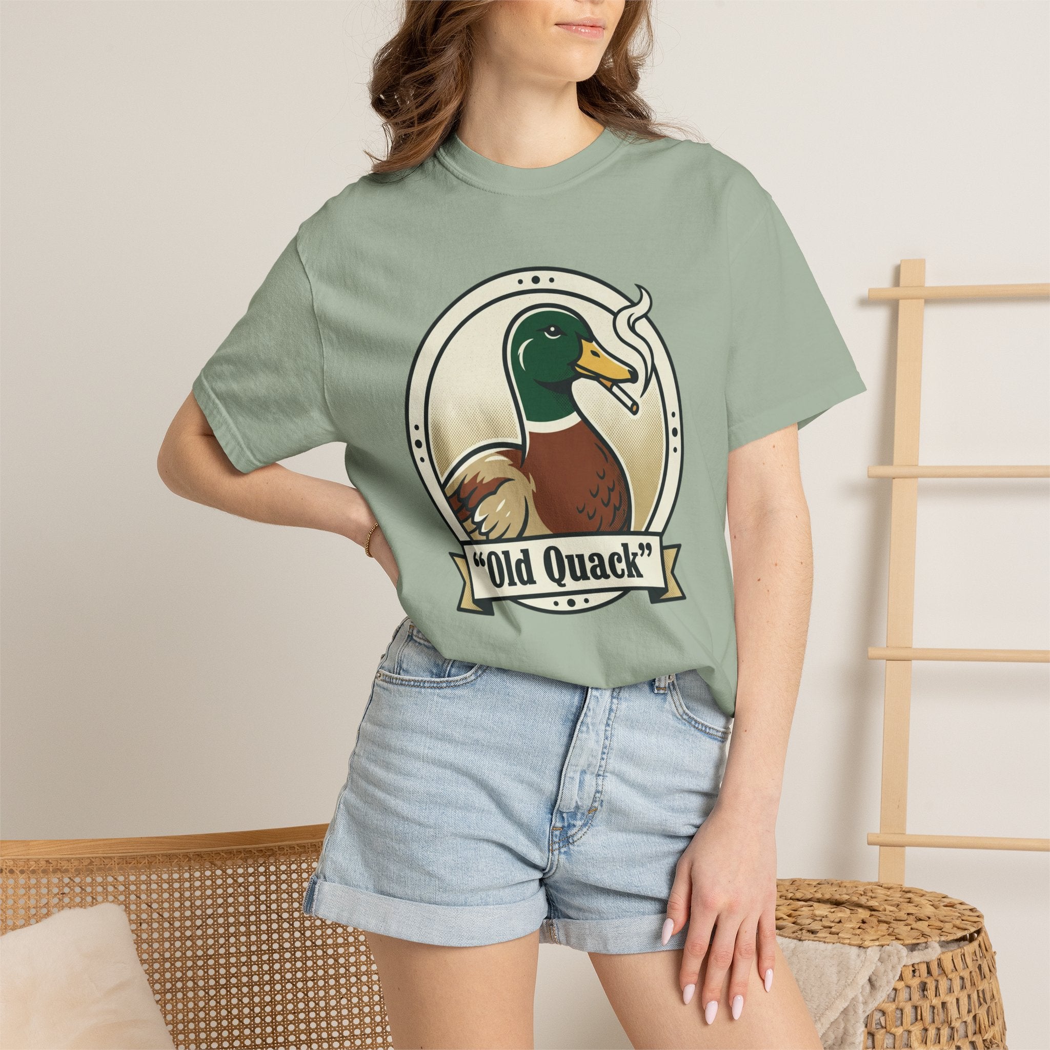Old Quack Duck T-Shirt – Vintage Mallard Graphic Tee