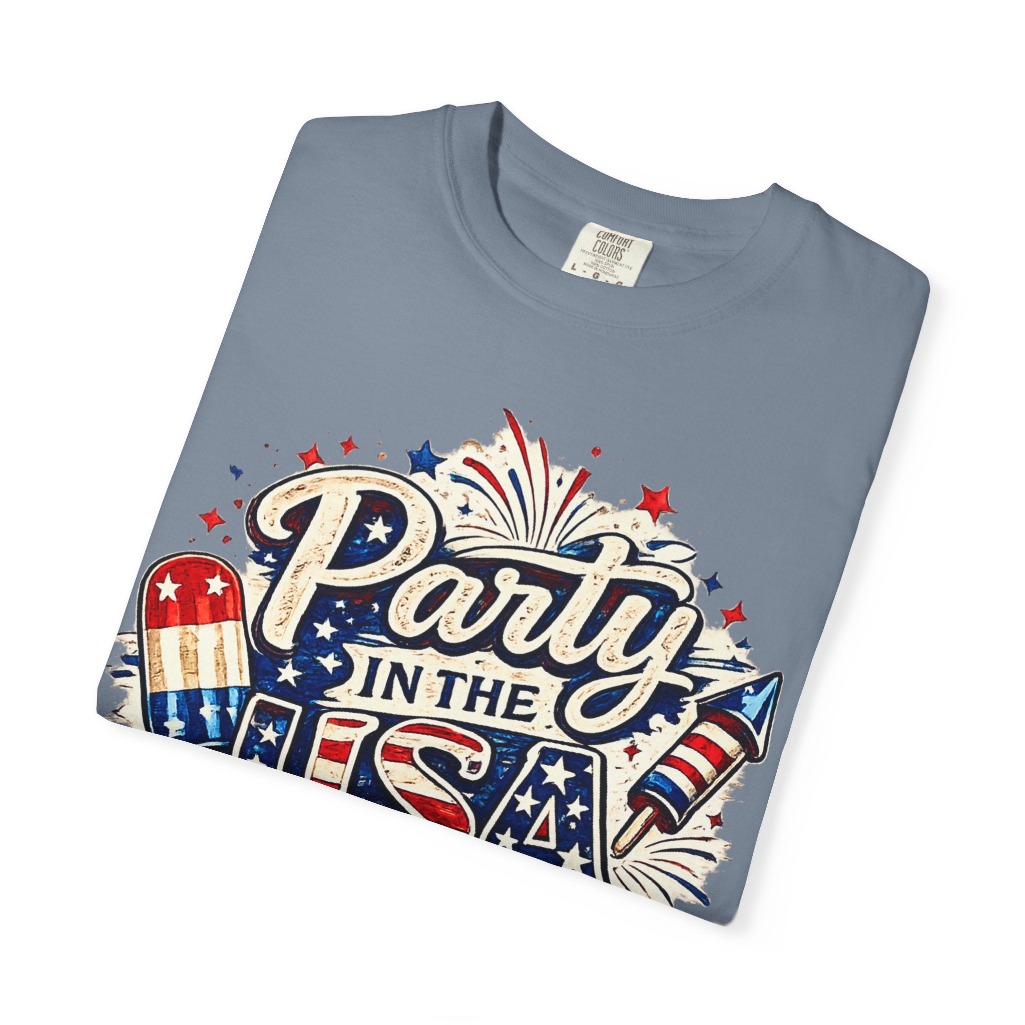 Party in the USA T-Shirt — Patriotic 4th of July Graphic Tee