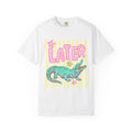 Later Alligator Graphic T-Shirt — Retro Pastel Crocodile Tee