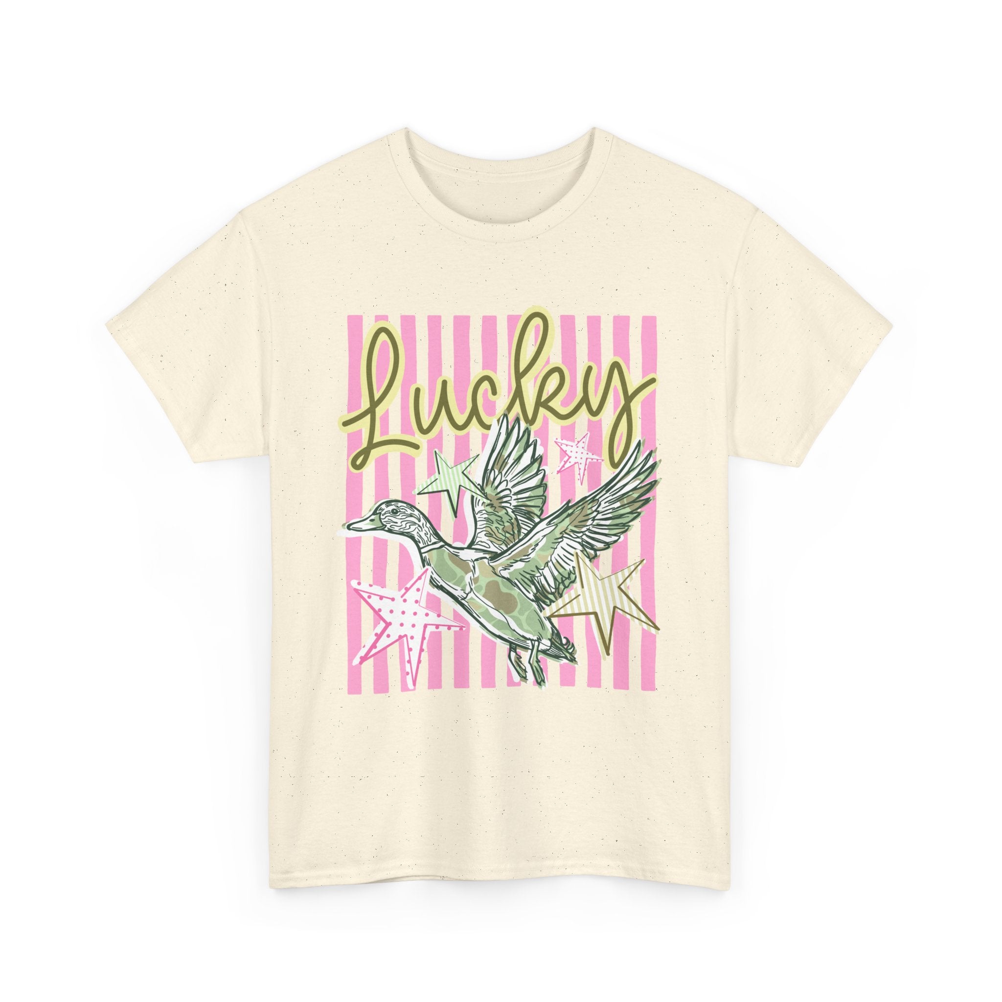 Lucky Dove T-Shirt — Retro Bird Graphic Tee
