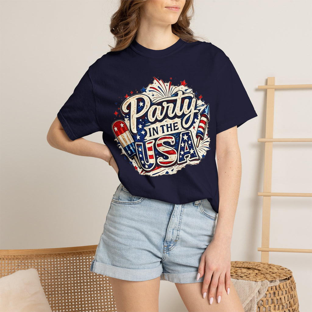 Party in the USA T-Shirt — Patriotic 4th of July Graphic Tee