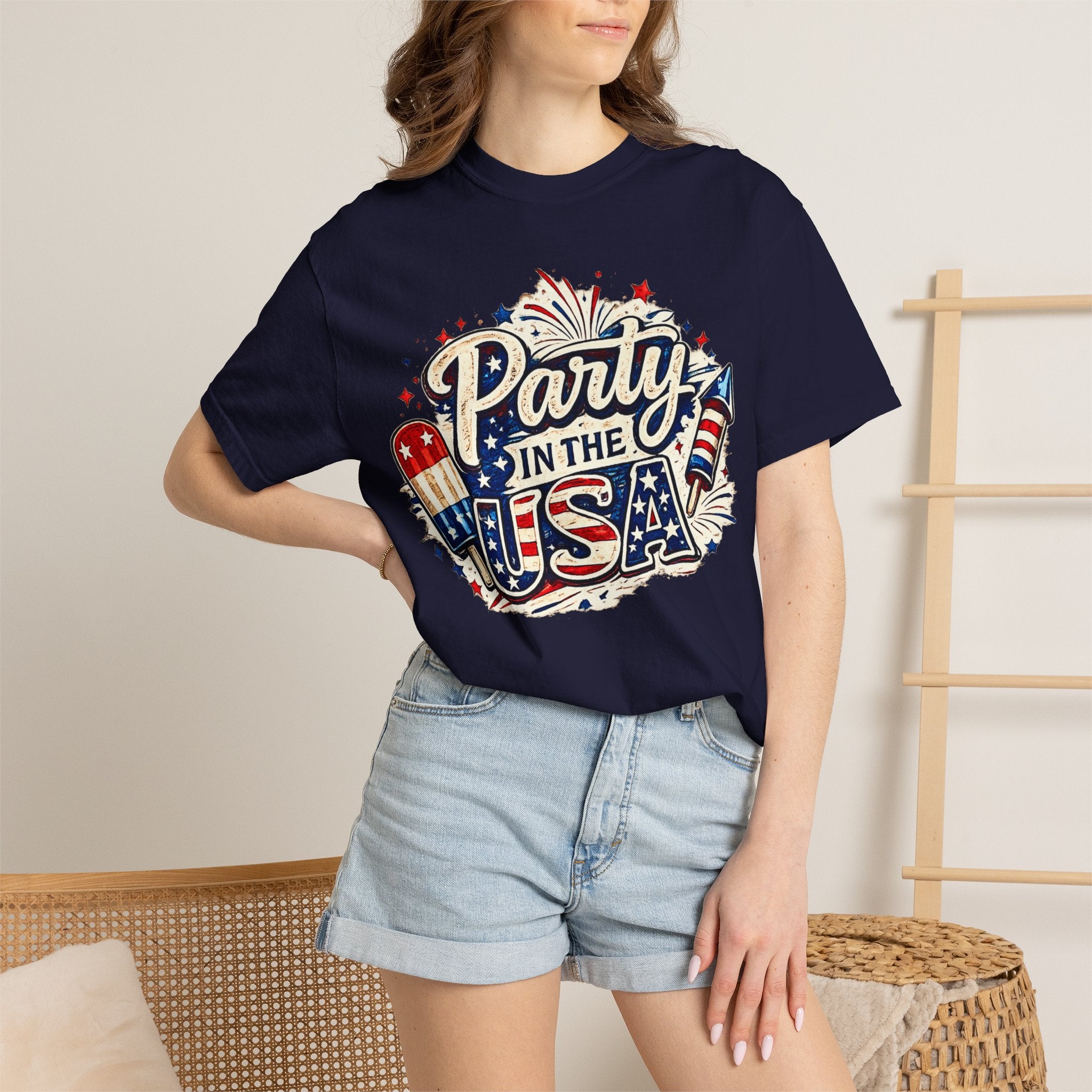 Party in the USA T-Shirt — Patriotic 4th of July Graphic Tee