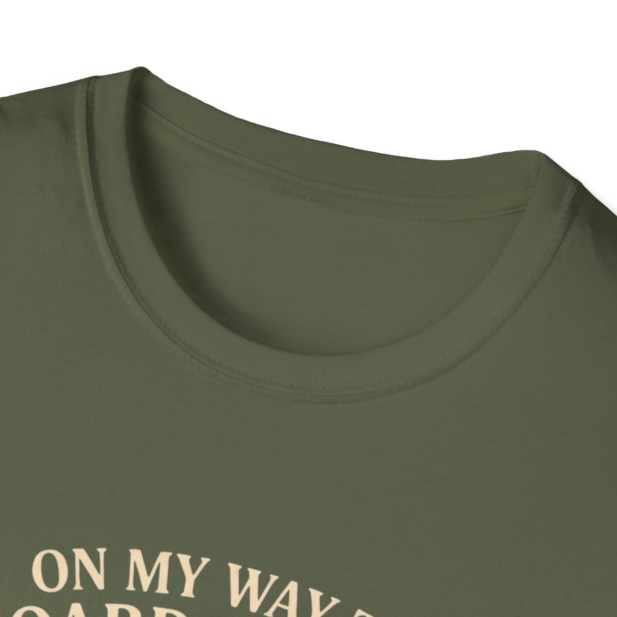 T-Shirt — “On My Way to Hoard Fabrics and Cause Chaos” Frog Witch Sewing Shirt