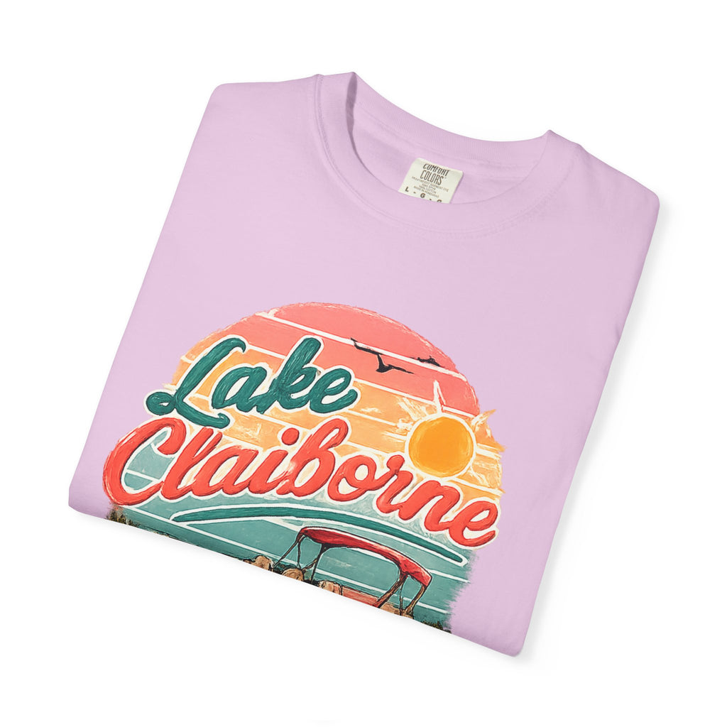 Lake Claiborne Retro Picnic T-Shirt