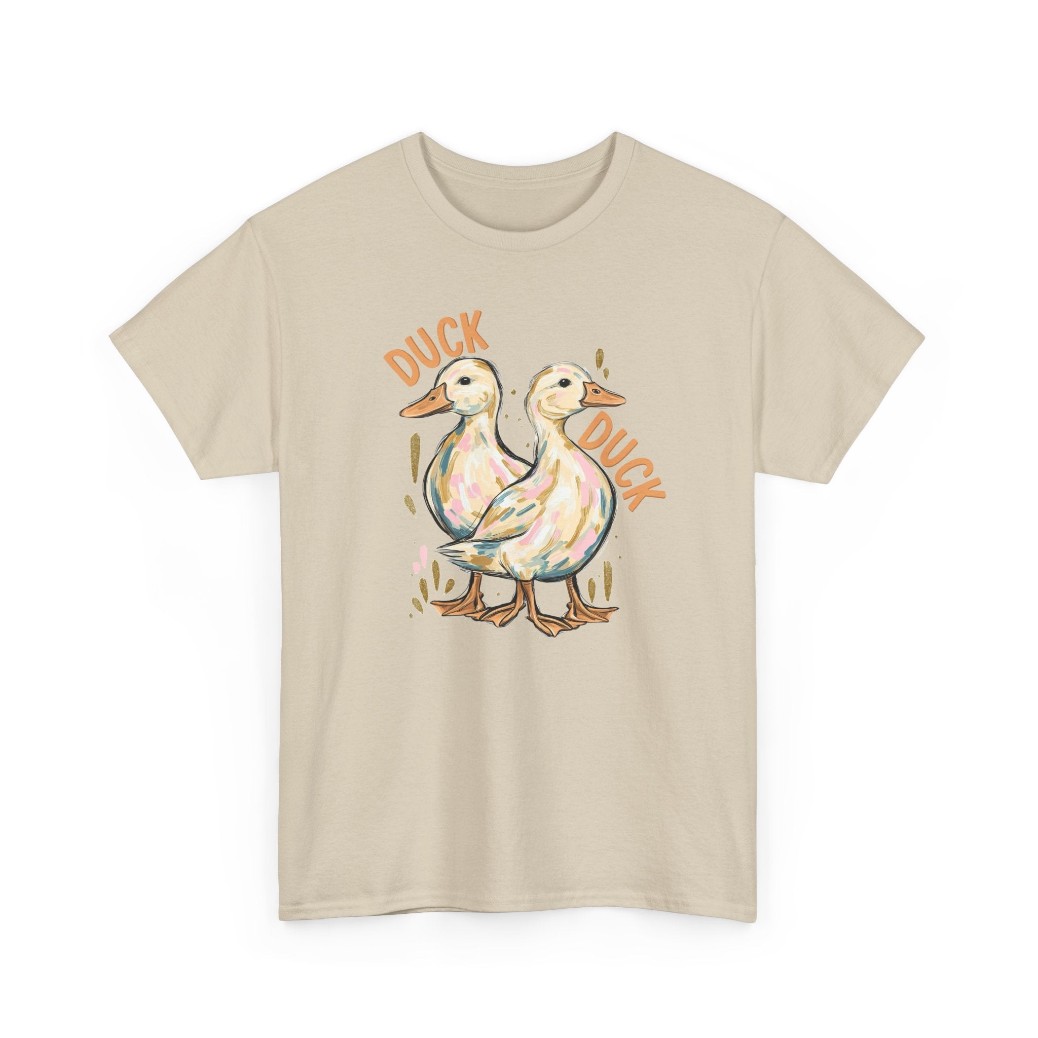 Duck Duck / Goose Tee — Cute Retro Duck & Goose Graphic T‑Shirt