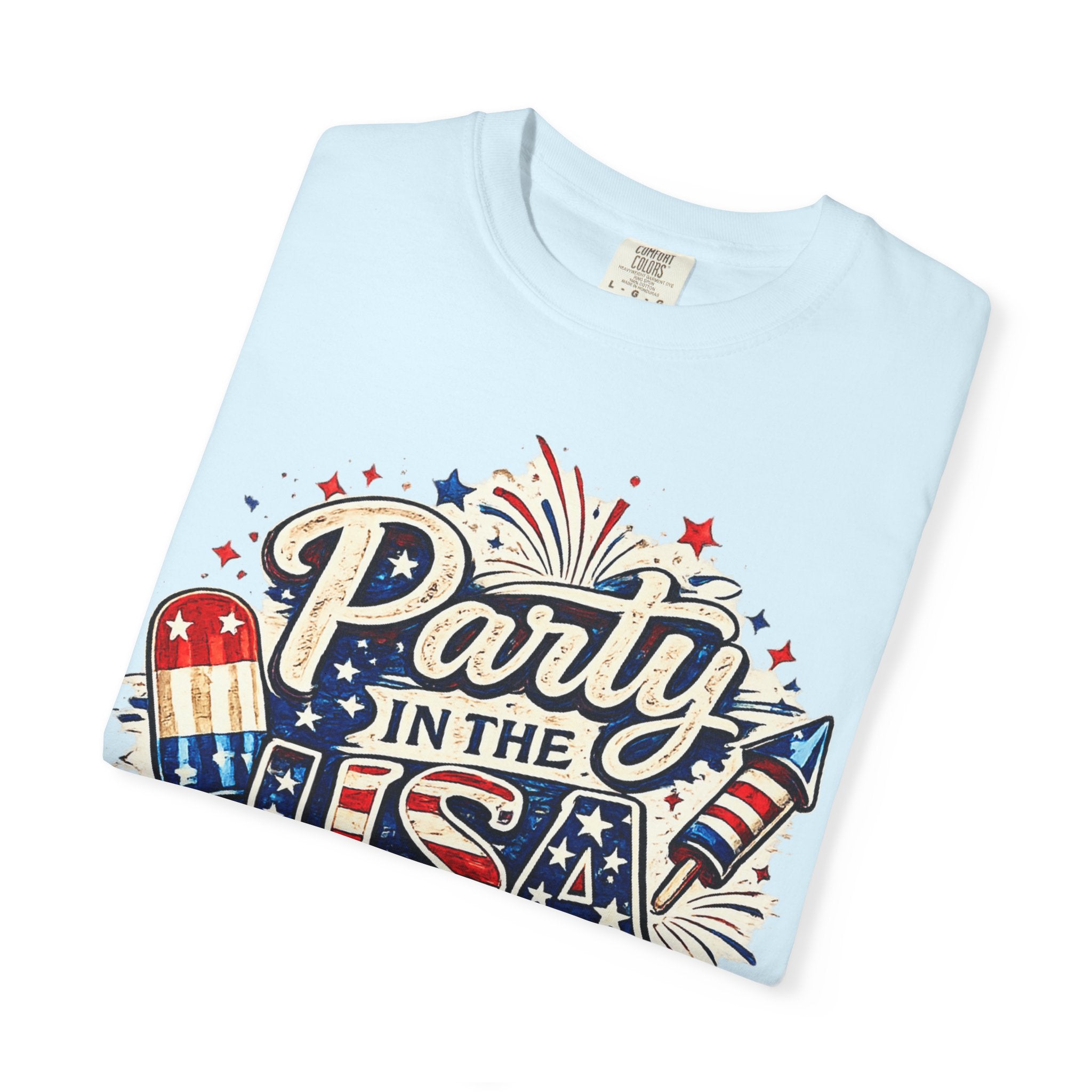 Party in the USA T-Shirt — Patriotic 4th of July Graphic Tee