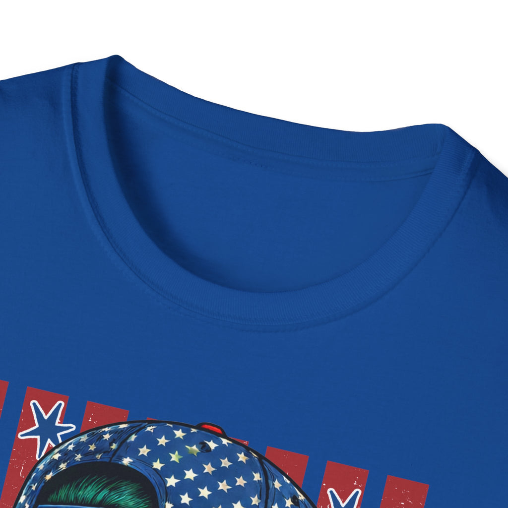 Duck with American Flag Sunglasses T-Shirt — 'MERICA Patriotic Fourth of July Tee