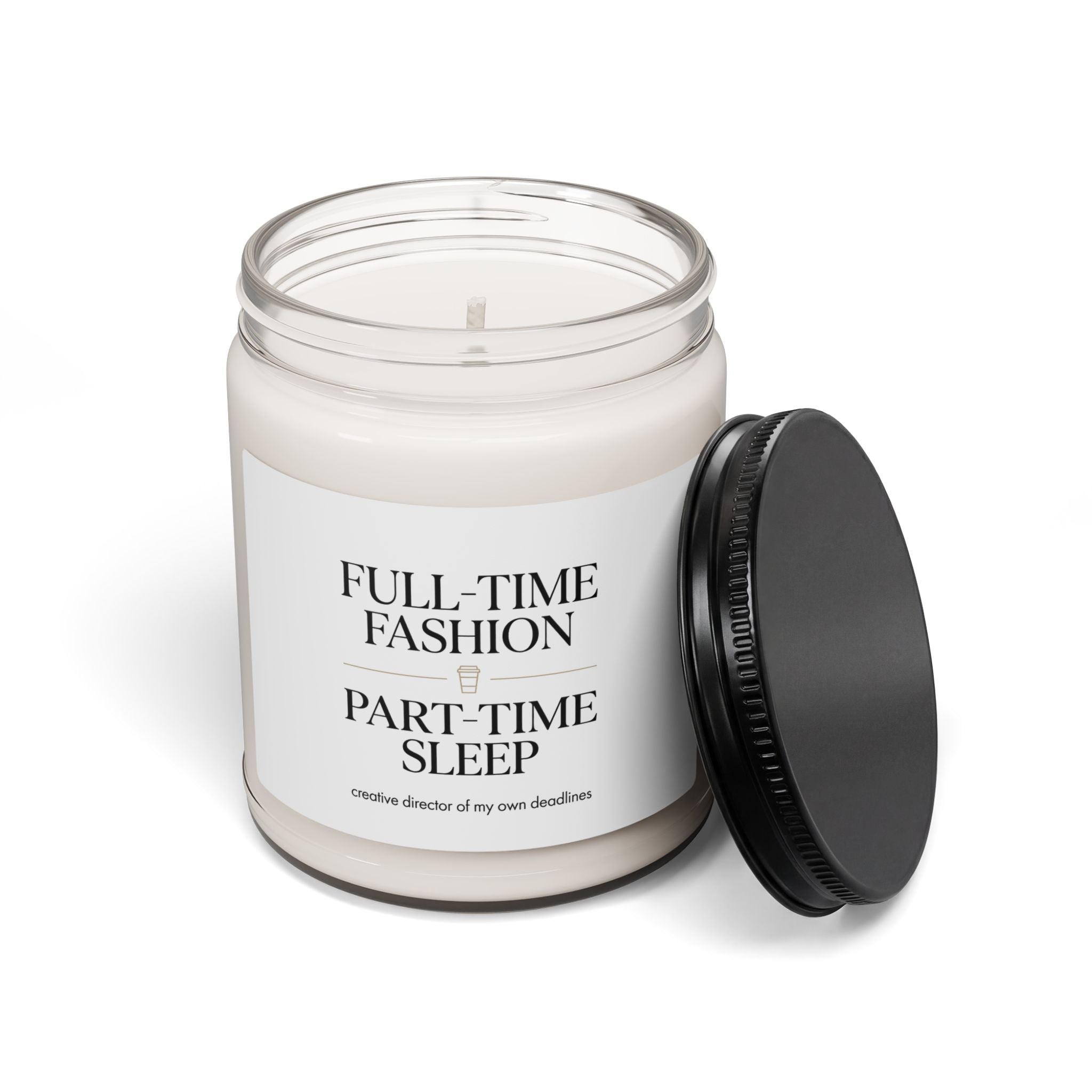 Full-Time Fashion | Scented Soy Candle, Parisian Chic Editorial