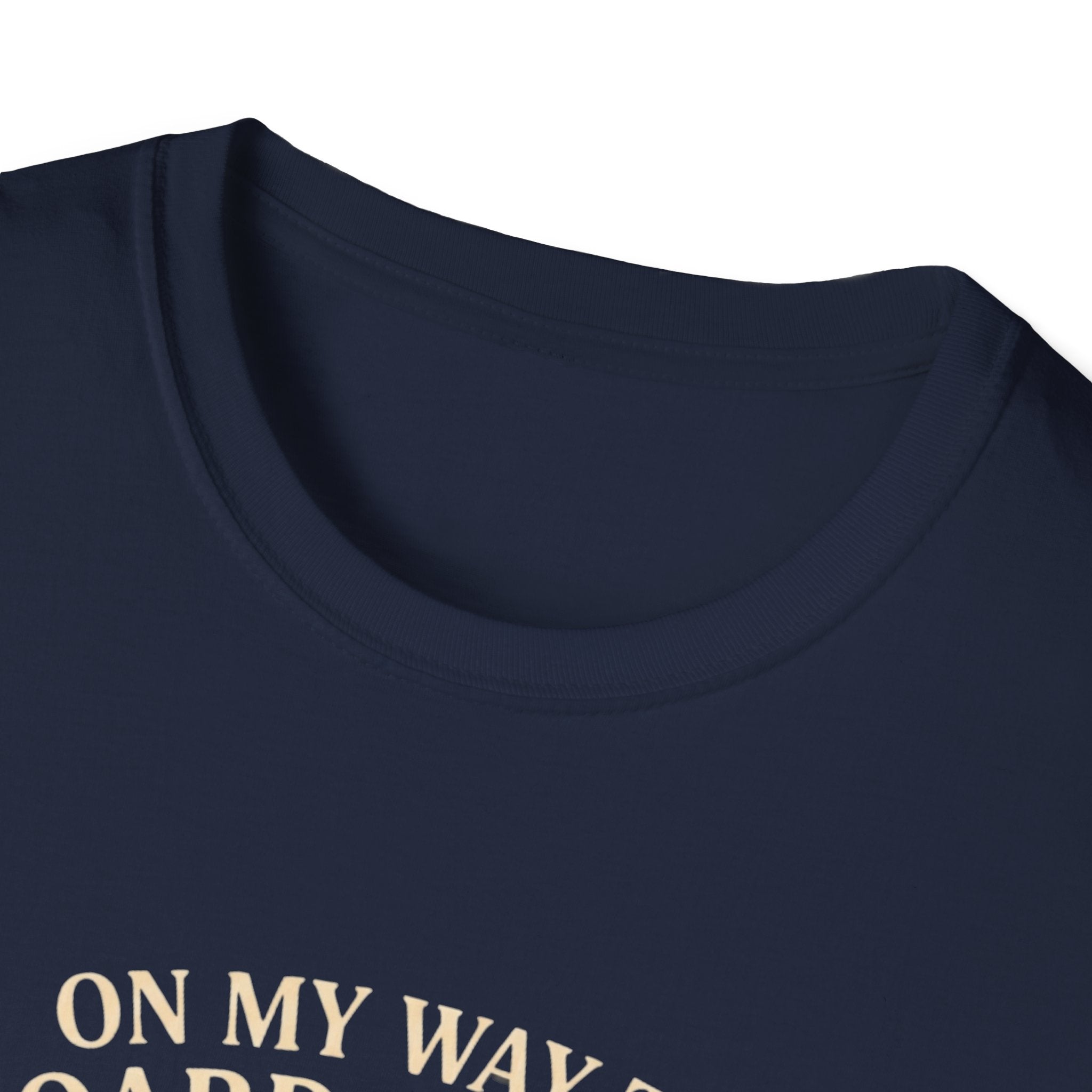 T-Shirt — “On My Way to Hoard Fabrics and Cause Chaos” Frog Witch Sewing Shirt