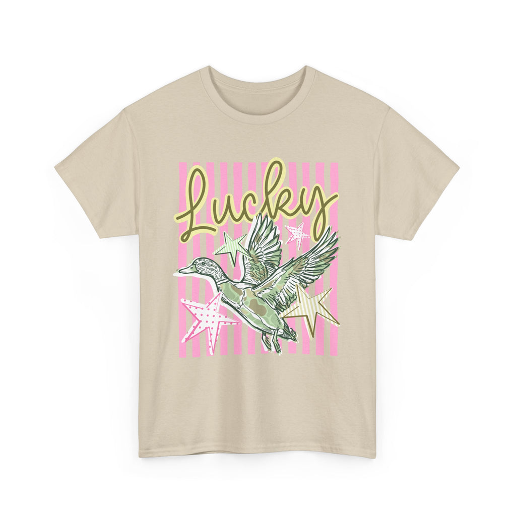 Lucky Dove T-Shirt — Retro Bird Graphic Tee