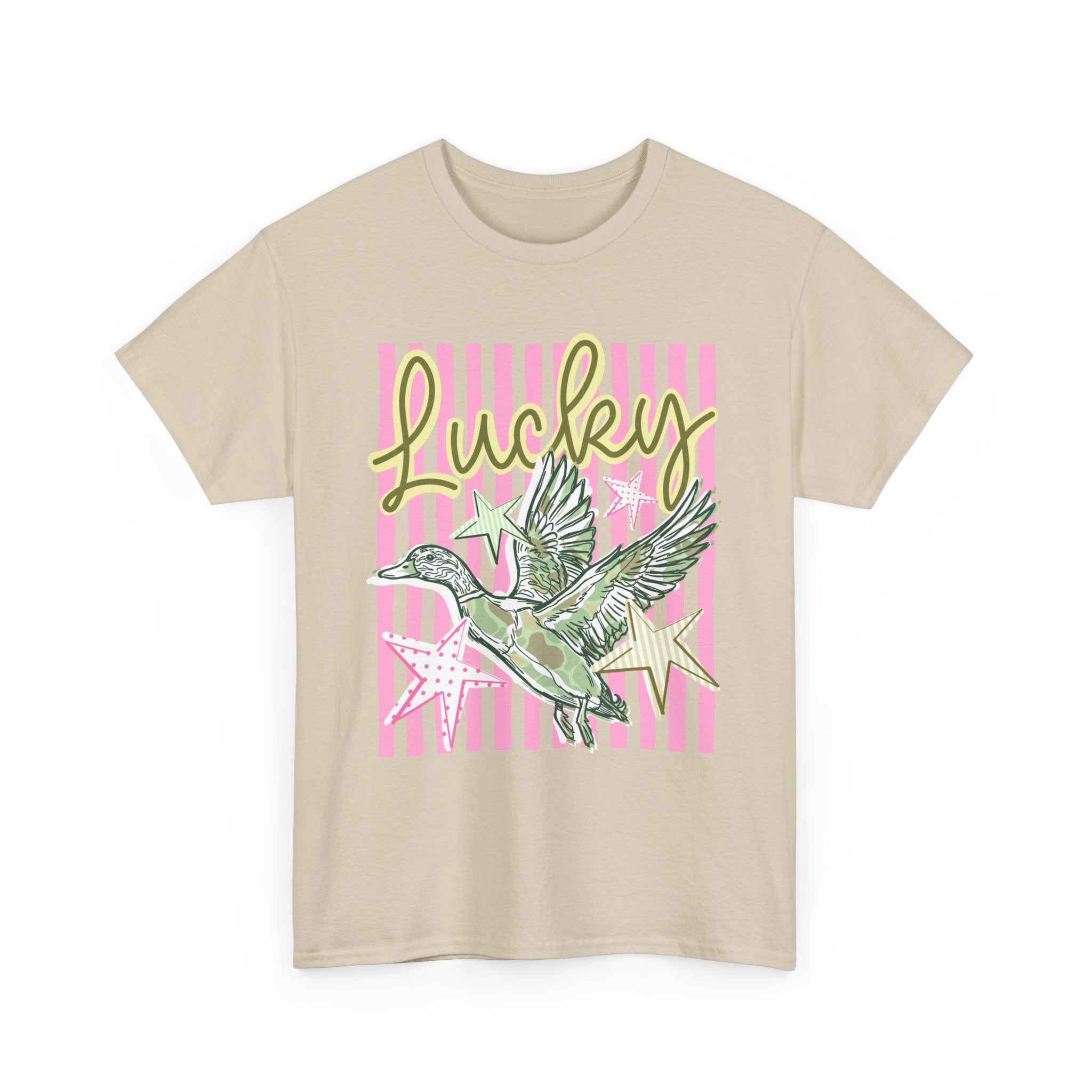Lucky Dove T-Shirt — Retro Bird Graphic Tee
