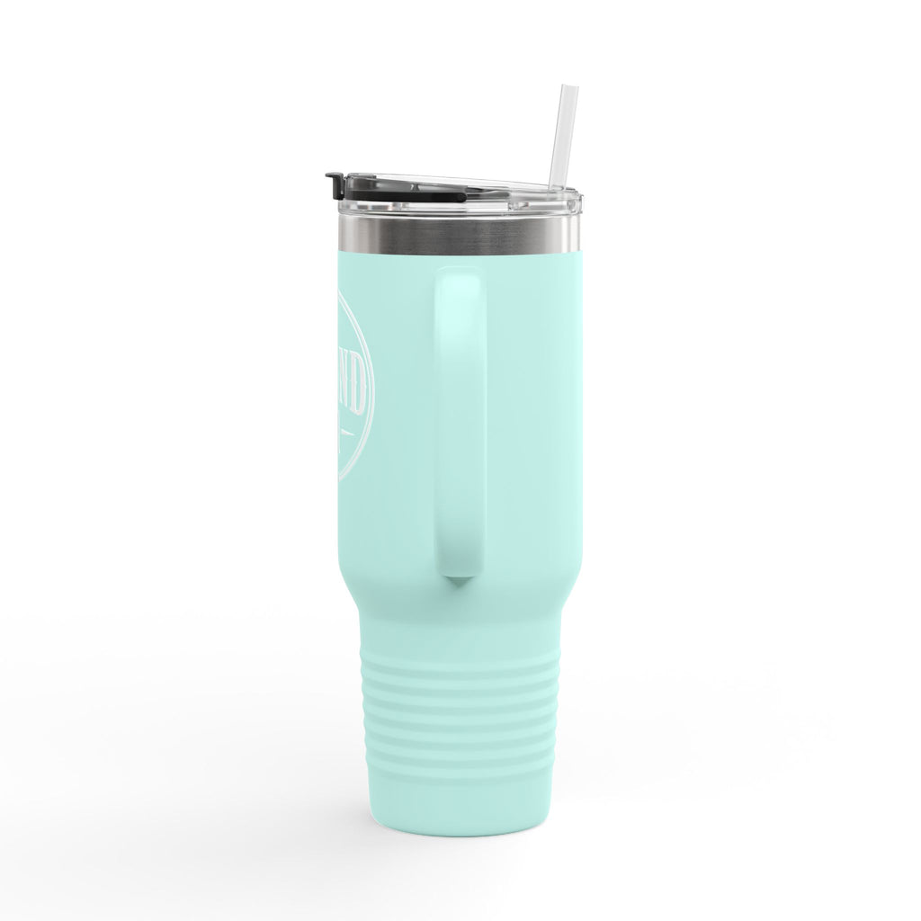 40oz Insulated Travel Mug with Handle – Large Thermal Tumbler, Double-Wall Stainless Steel