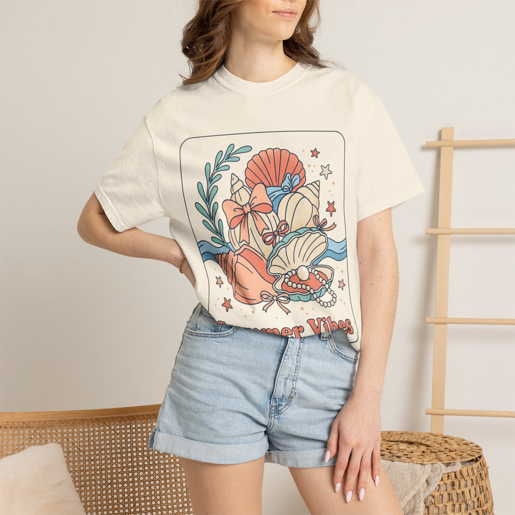 Summer Vibes Seashell T-Shirt