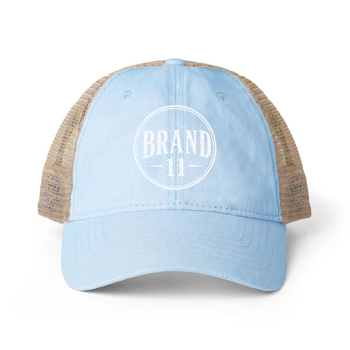 Brand 11  Washed Mesh-Back Cap