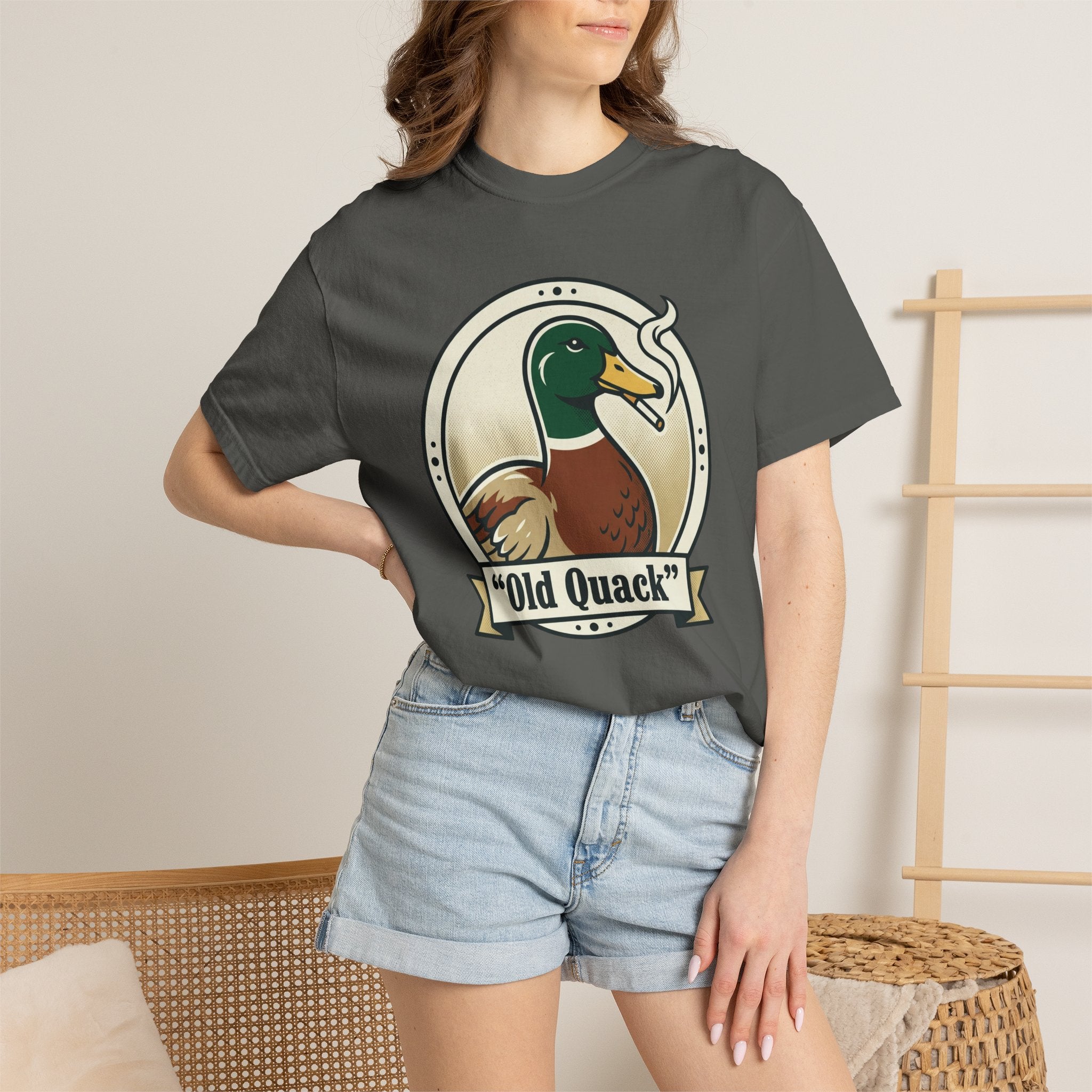 Old Quack Duck T-Shirt – Vintage Mallard Graphic Tee