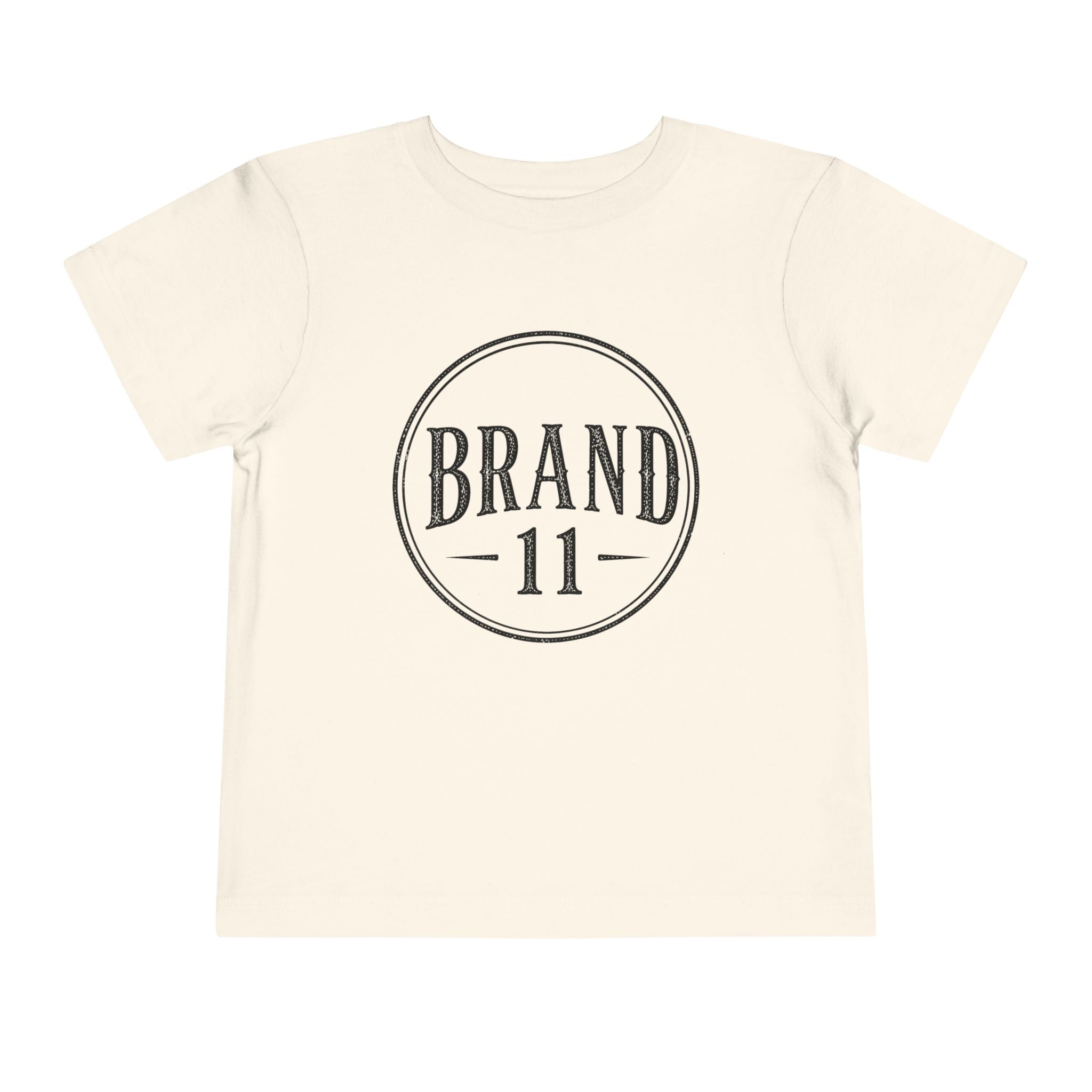 Toddler Tee — Retro 'Brand 11' Vintage Circle Logo Shirt