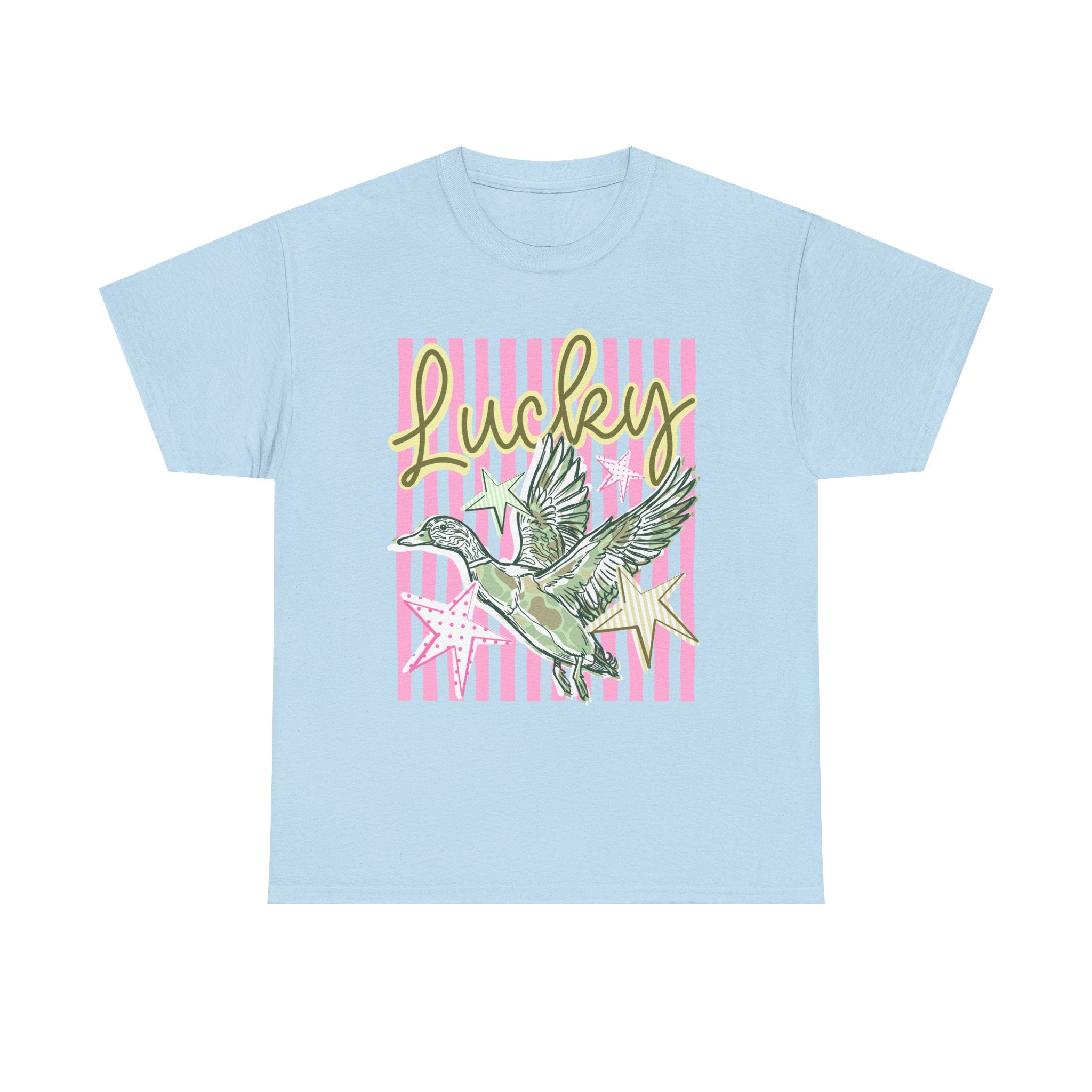 Lucky Dove T-Shirt — Retro Bird Graphic Tee