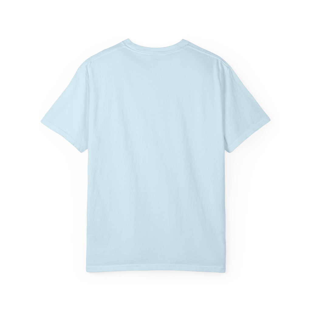Duck with Blue Gingham Bow Tee — Cute Farm Animal Graphic T-Shirt