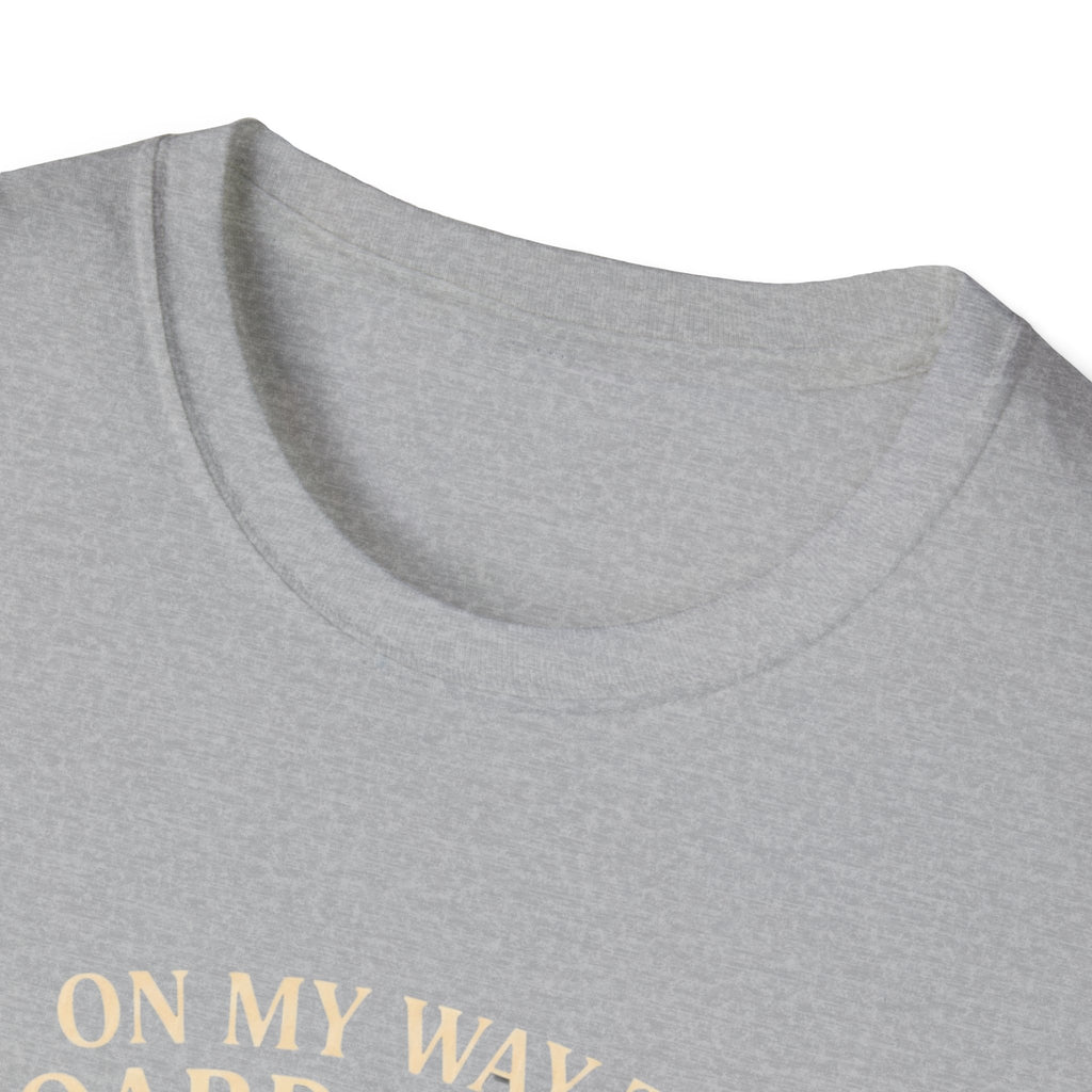 T-Shirt — “On My Way to Hoard Fabrics and Cause Chaos” Frog Witch Sewing Shirt