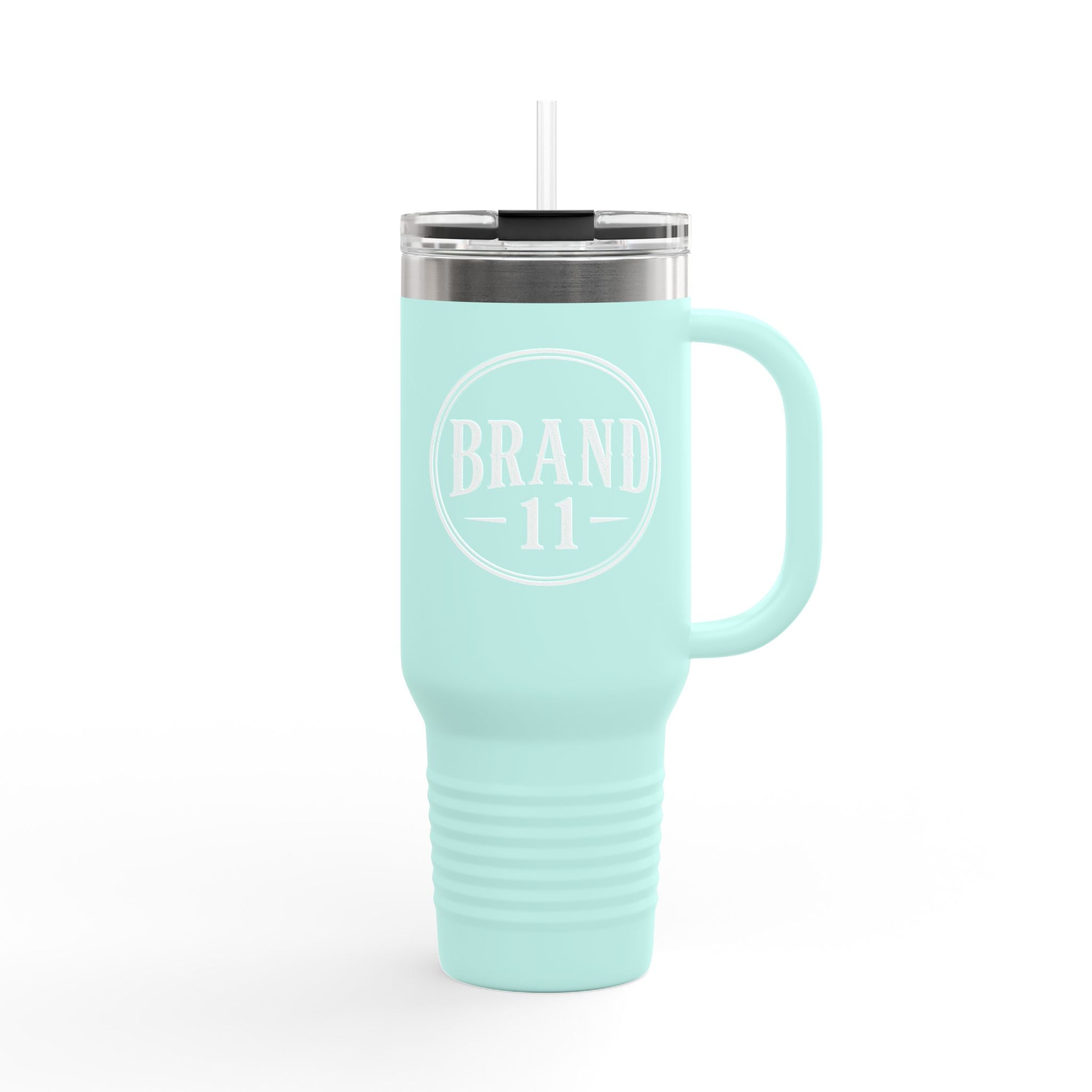 40oz Insulated Travel Mug with Handle – Large Thermal Tumbler, Double-Wall Stainless Steel