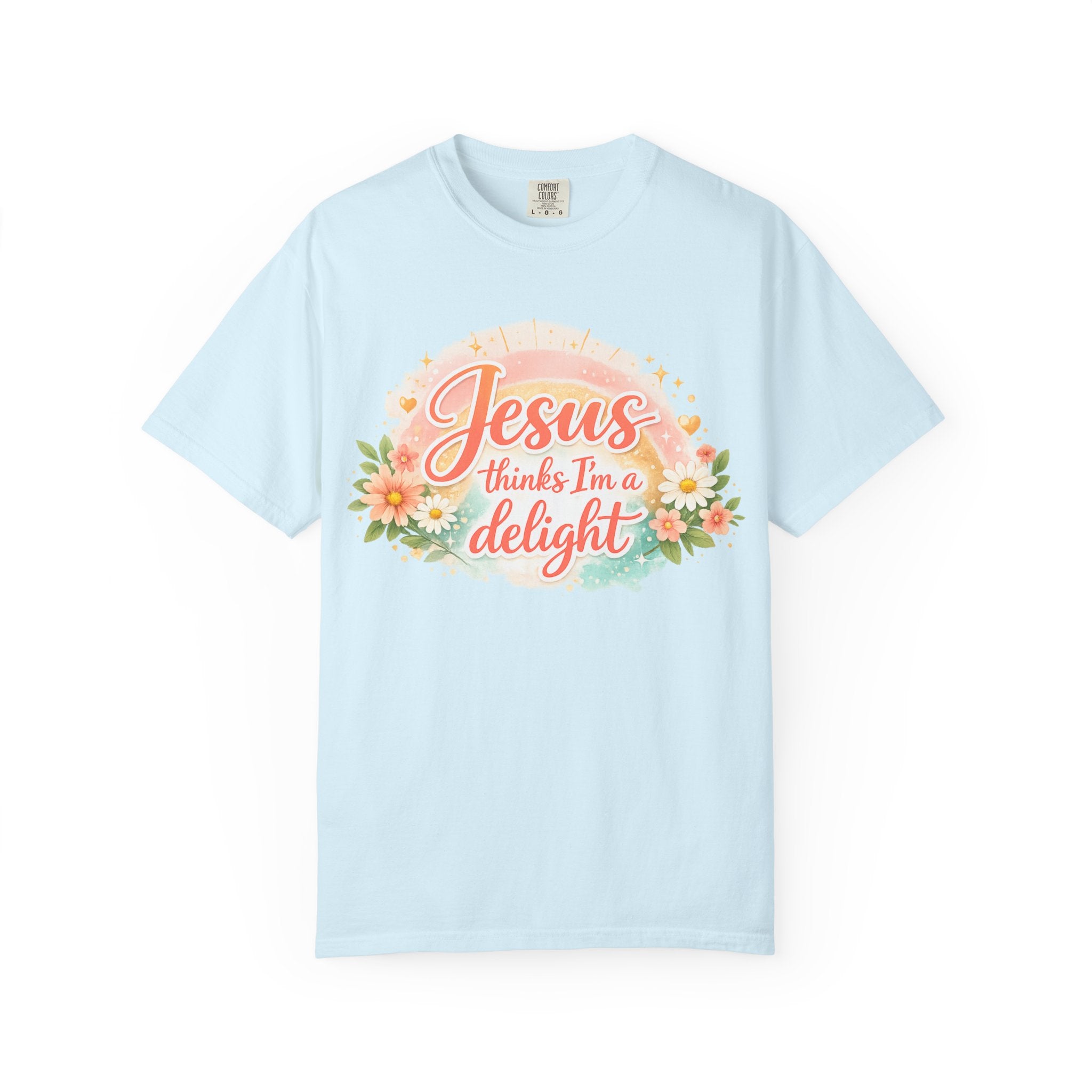 Jesus Thinks I’m a Delight Floral T-Shirt