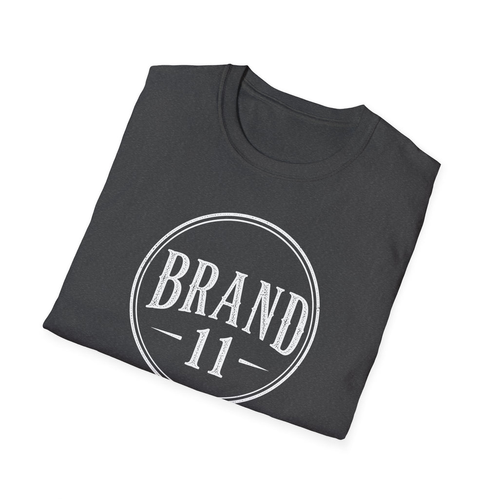Brand 11 Circle Logo T-Shirt — Vintage Badge Graphic Tee