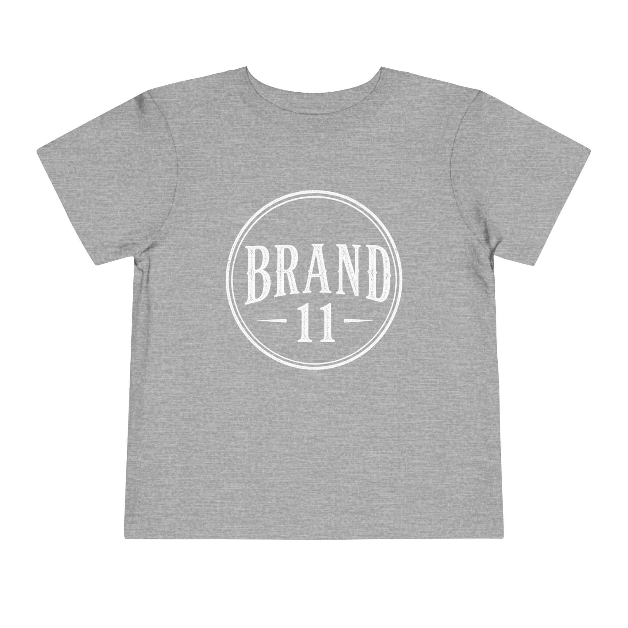 Toddler Tee — Retro 'Brand 11' Circle Logo Kids Shirt