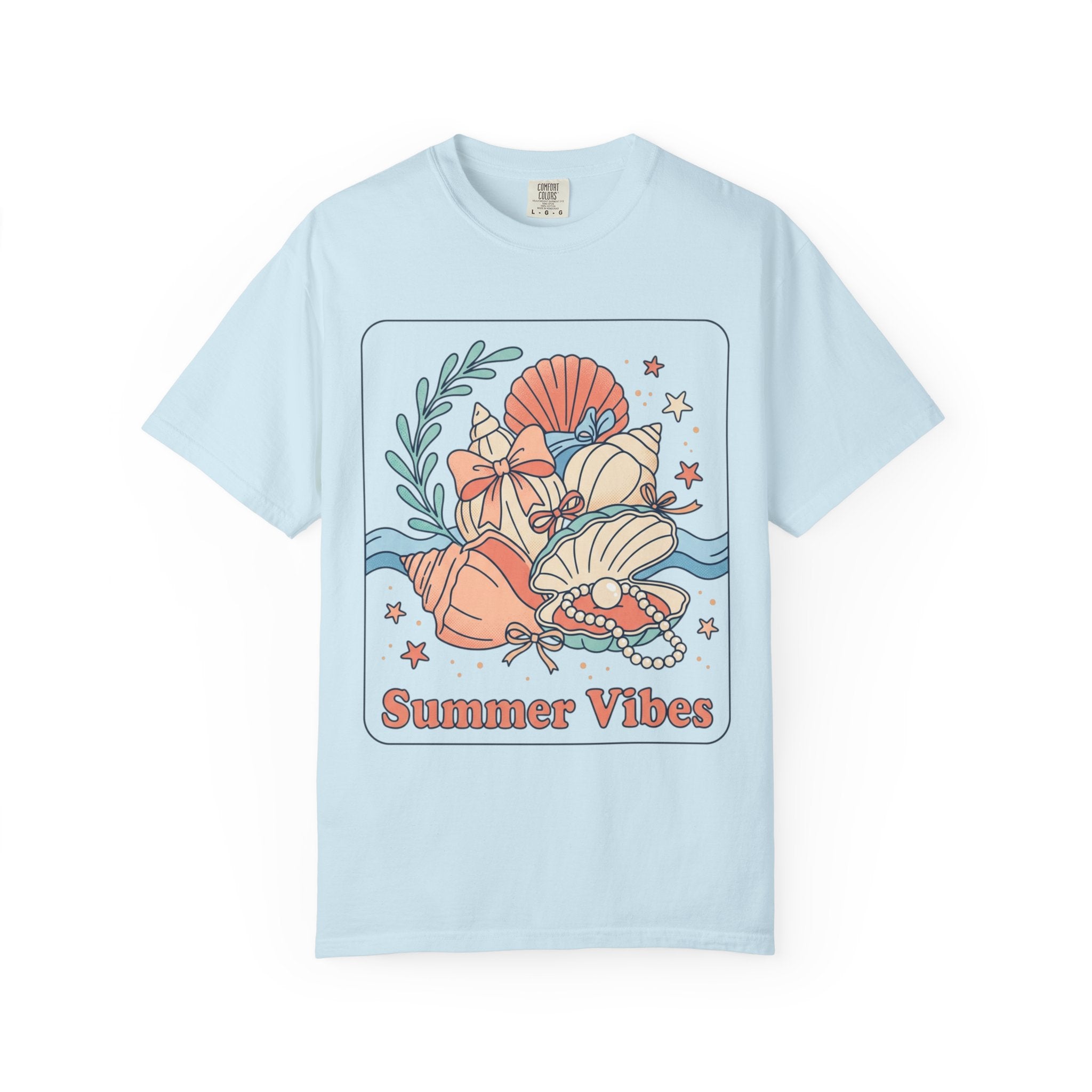 Summer Vibes Seashell T-Shirt