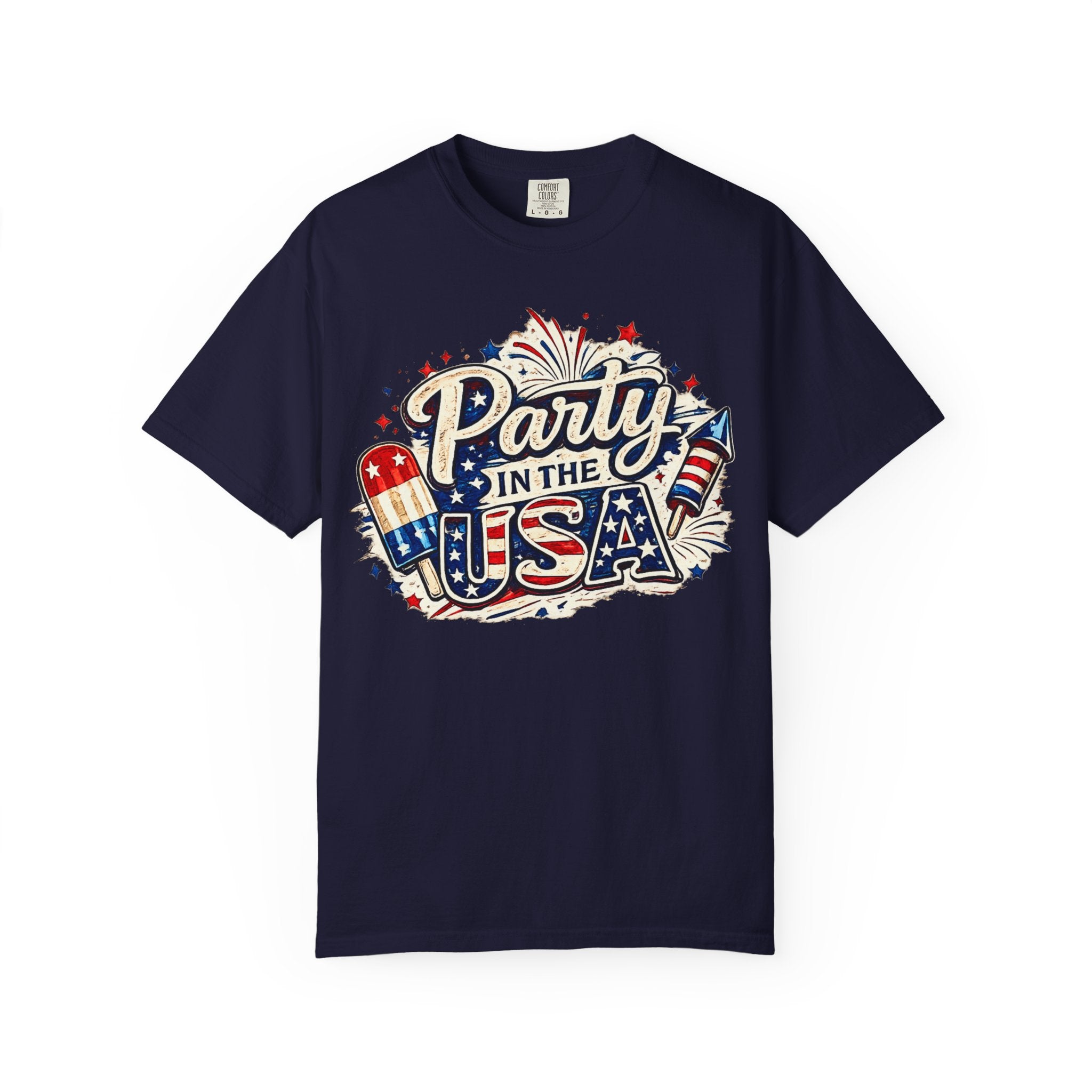 Party in the USA T-Shirt — Patriotic 4th of July Graphic Tee