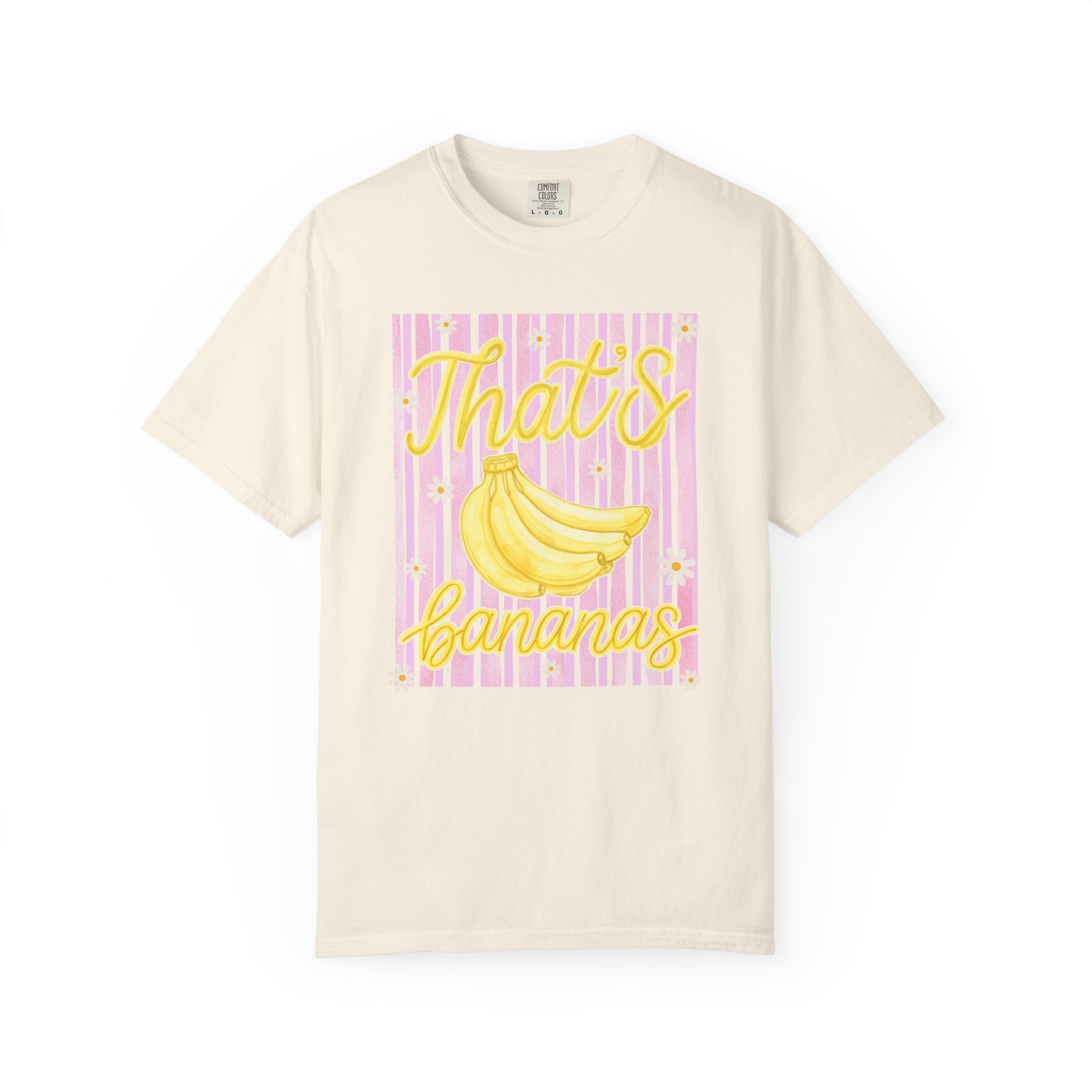 That’s Bananas T-Shirt — Retro Yellow Banana Graphic Tee