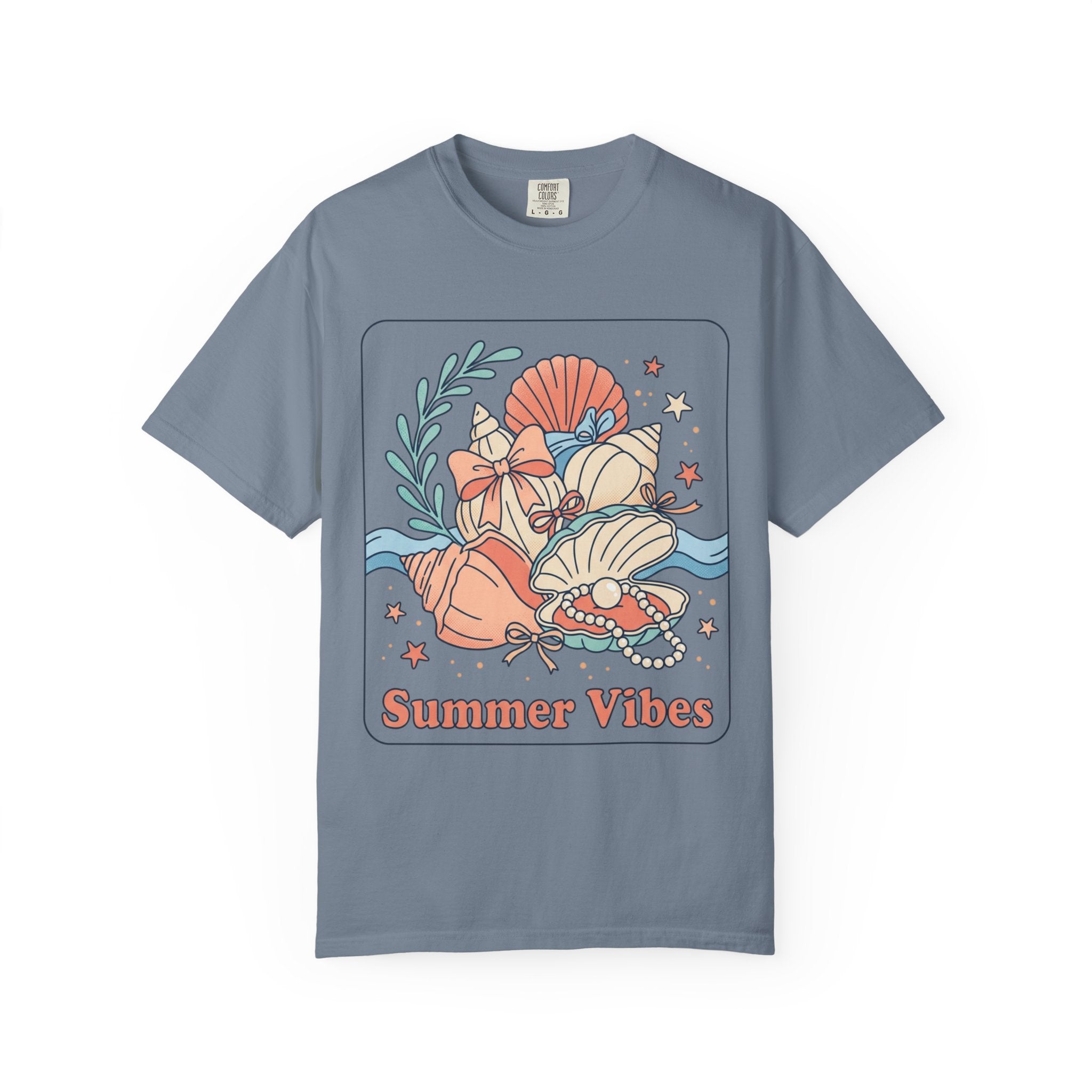 Summer Vibes Seashell T-Shirt