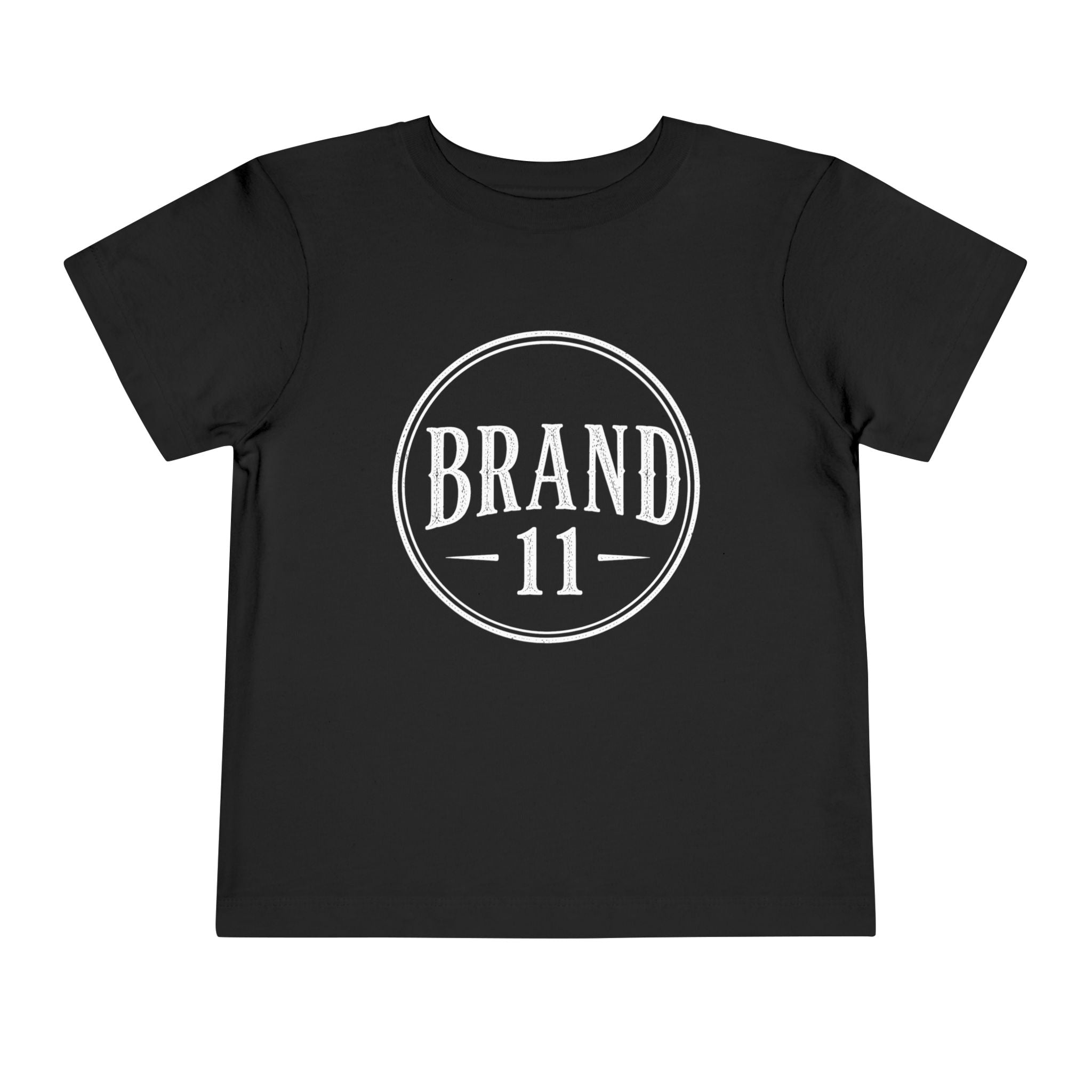 Toddler Tee — Retro 'Brand 11' Circle Logo Kids Shirt