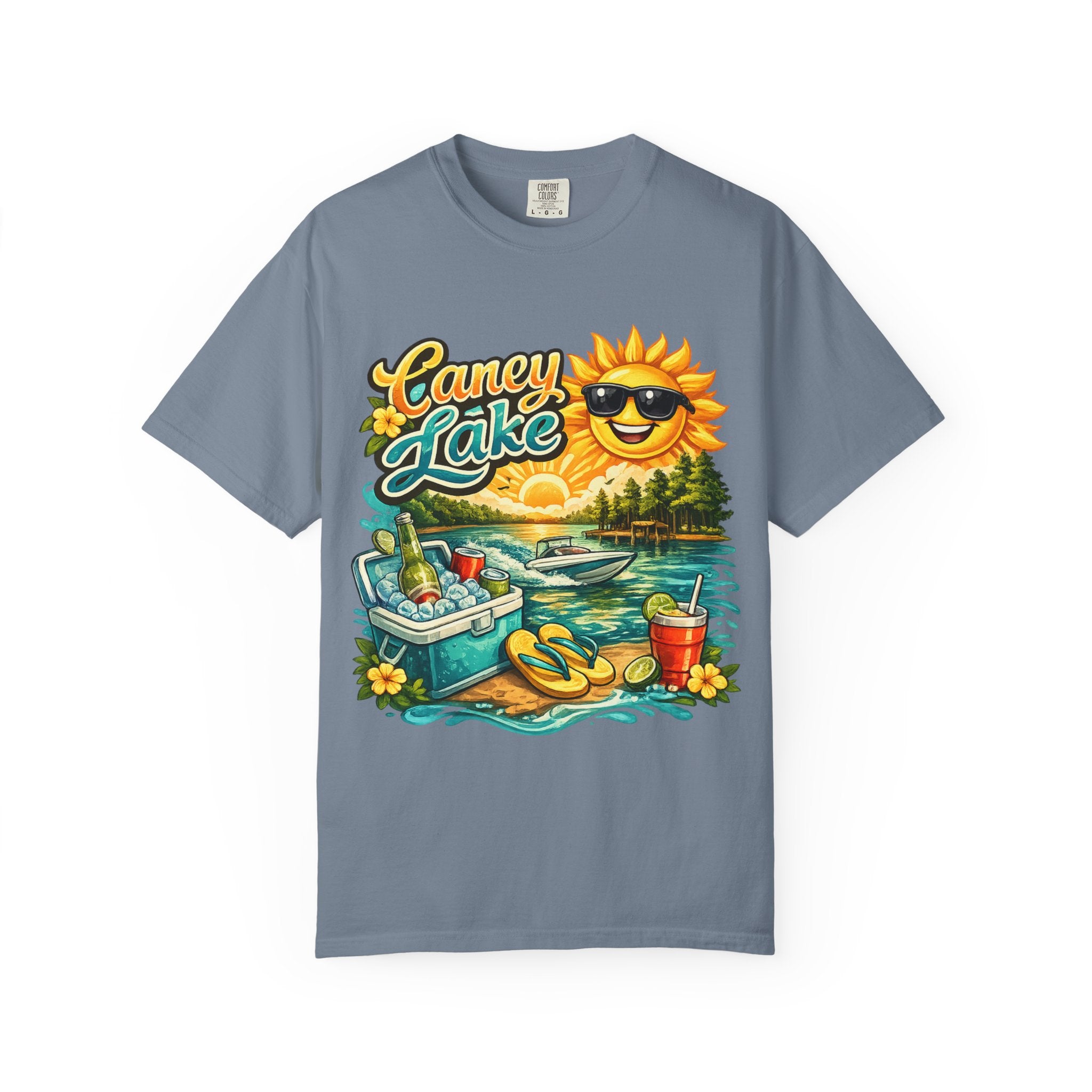 Caney Lake Summer Scene T-Shirt