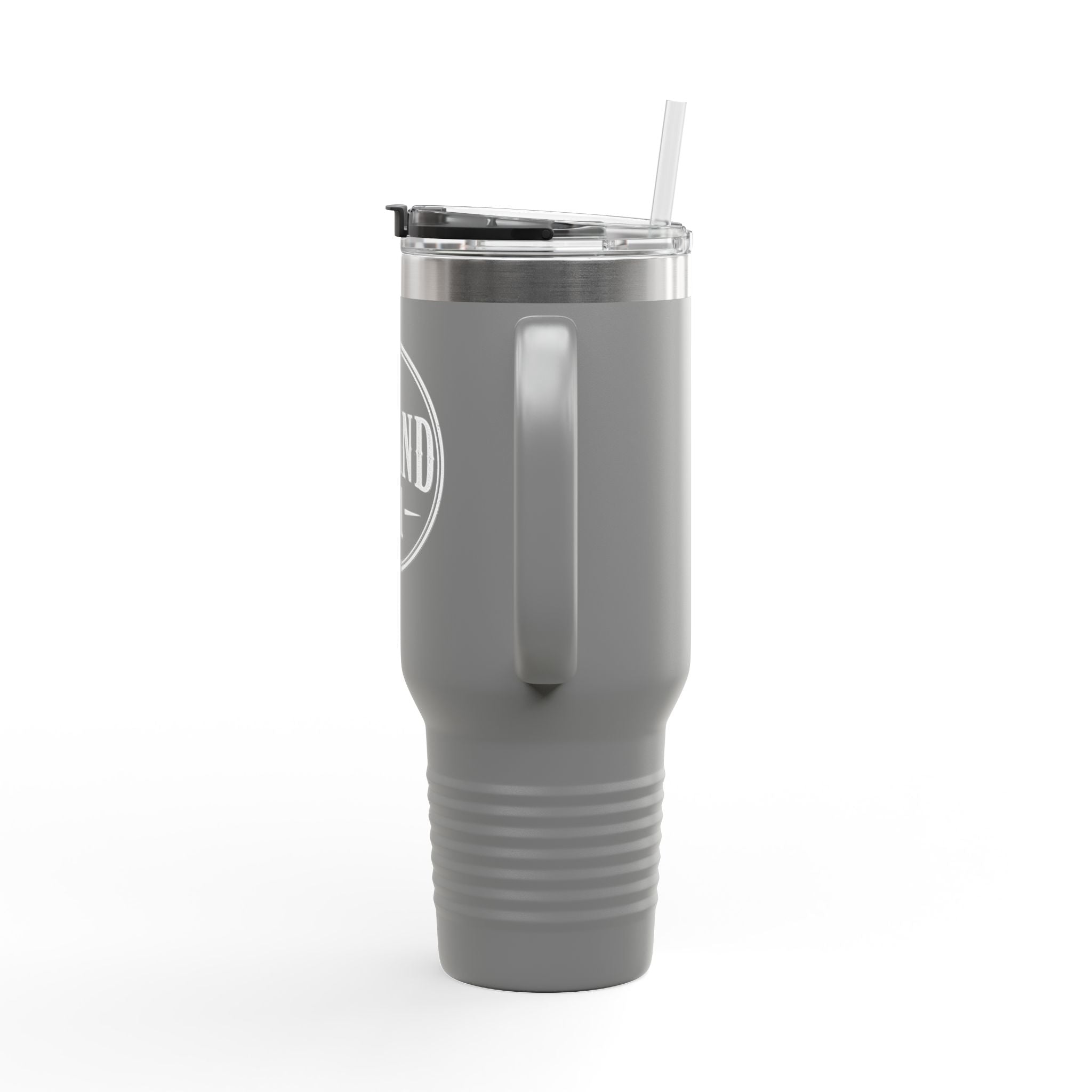 40oz Insulated Travel Mug with Handle – Large Thermal Tumbler, Double-Wall Stainless Steel