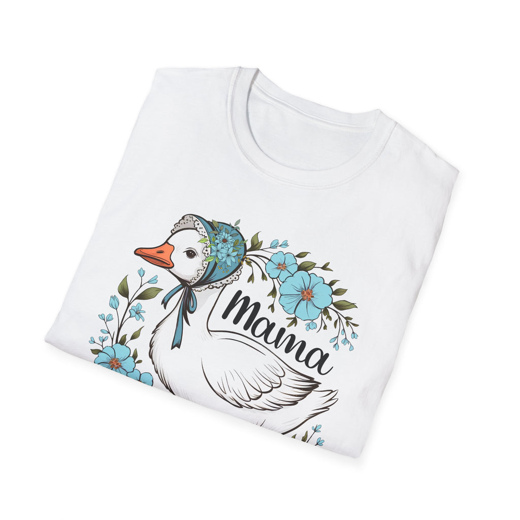 Mama Goose T-Shirt — Cute Floral Mother Goose Tee