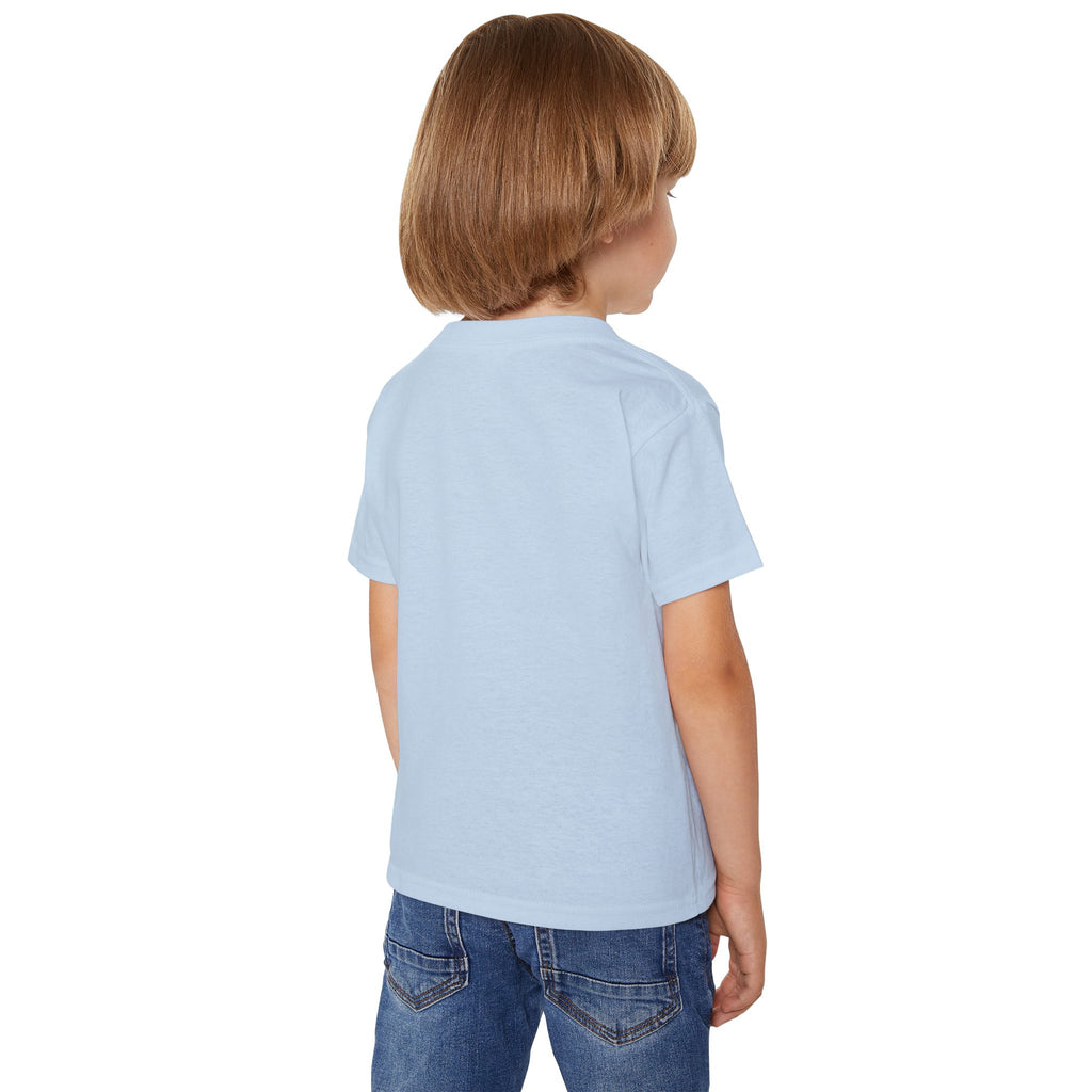 Toddler T-Shirt — "Hooked on Freedom" Patriotic Fishing Kids Tee