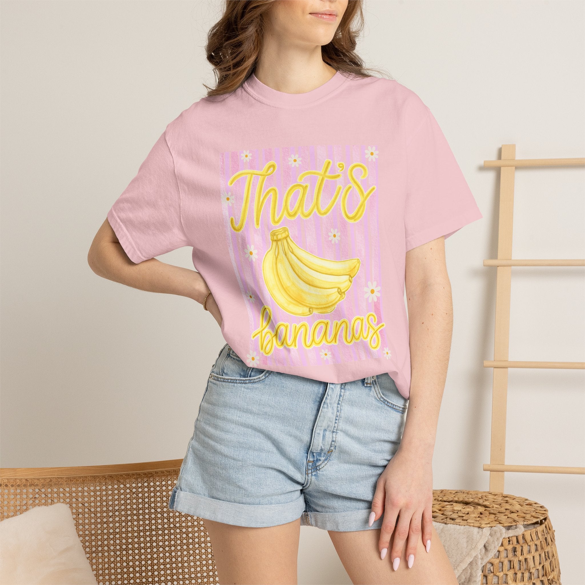 That’s Bananas T-Shirt — Retro Yellow Banana Graphic Tee